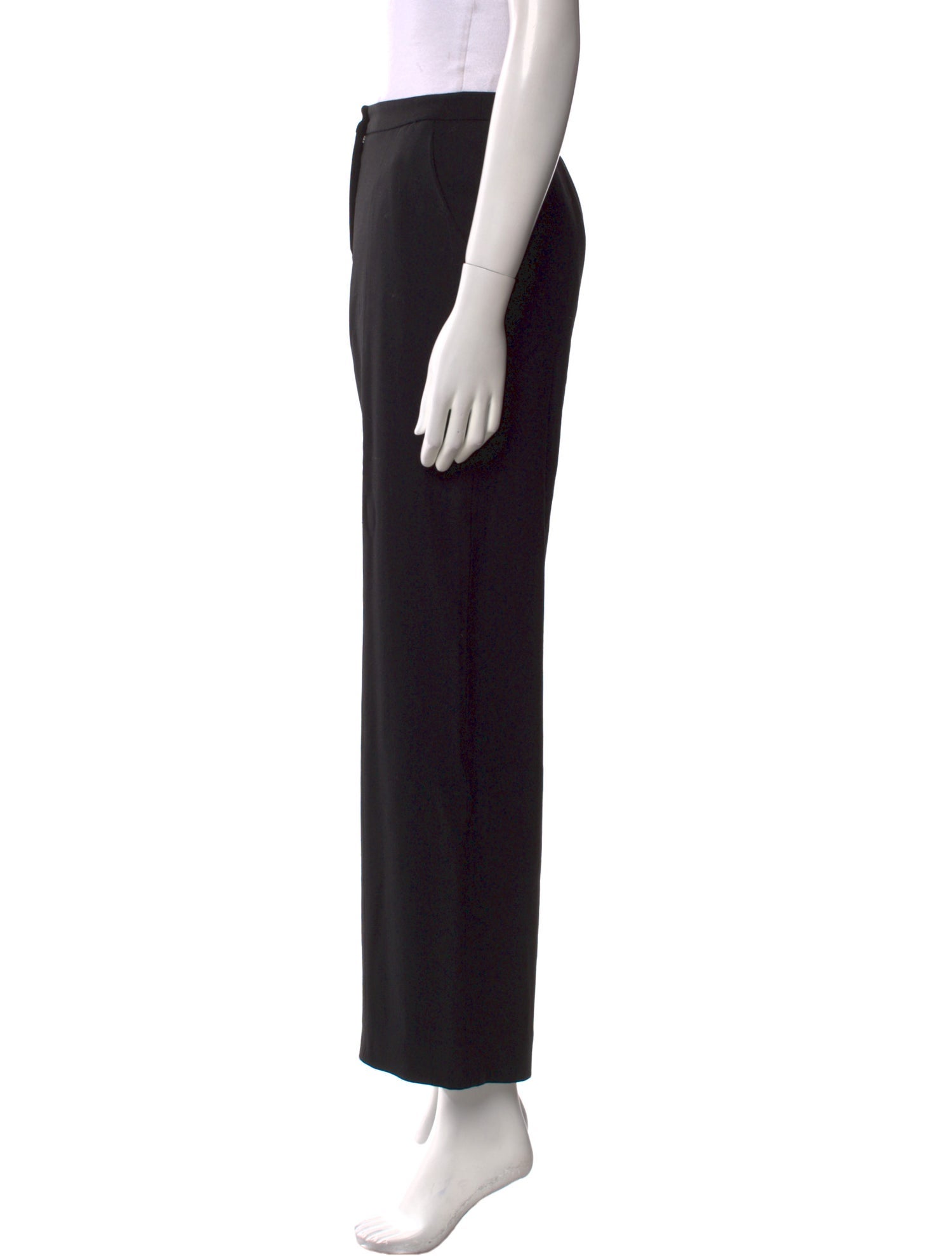 Giorgio Armani Wool Wide Leg Pants