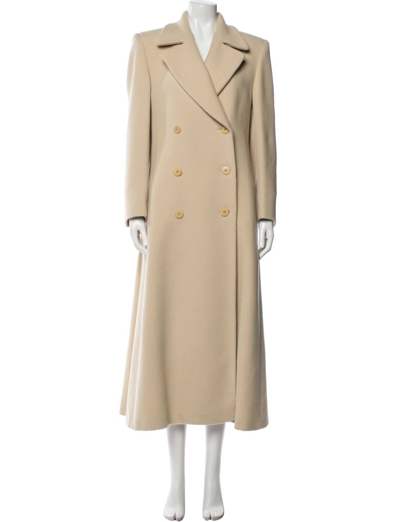 Giorgio Armani Virgin Wool Trench Coat