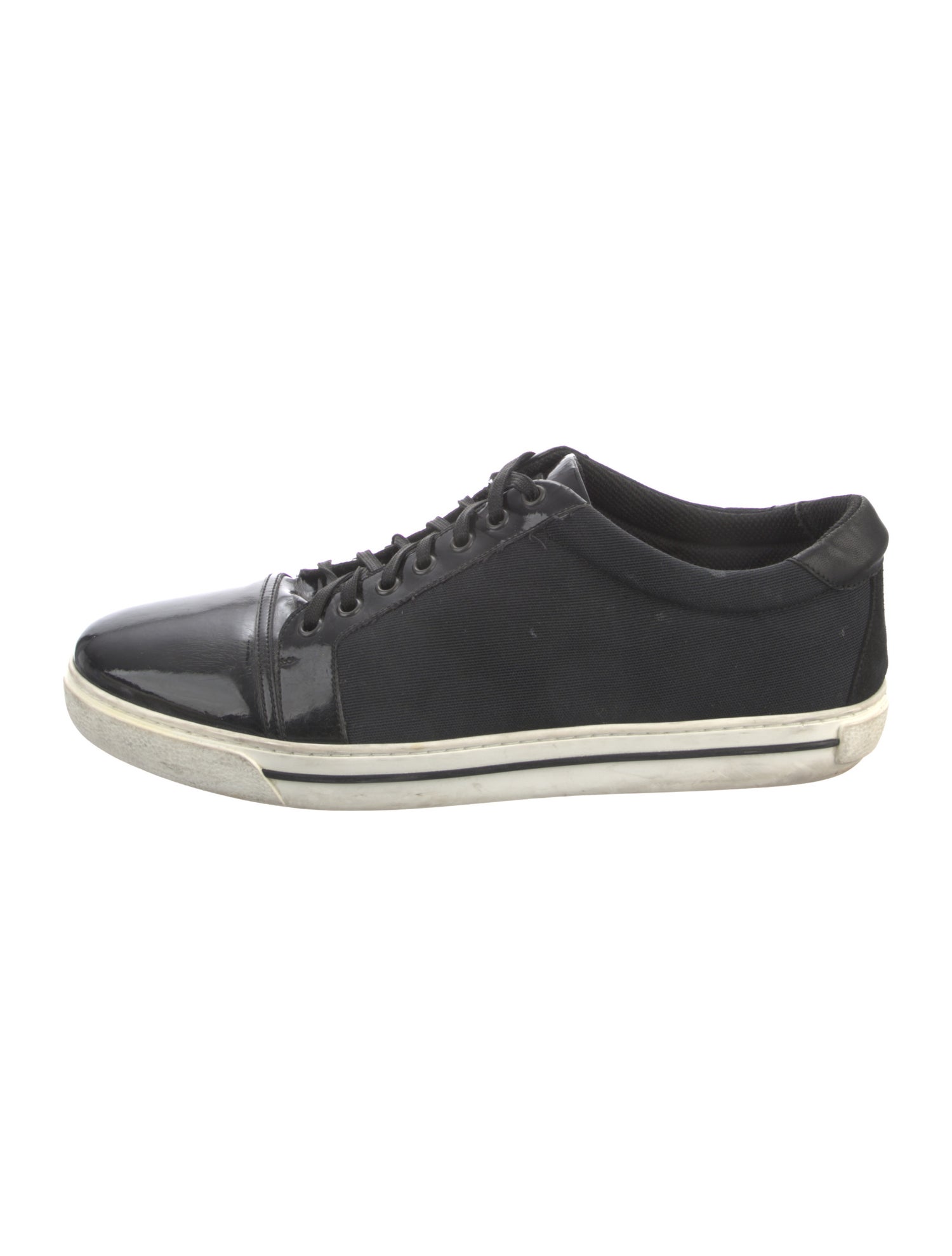 Giorgio Armani Patent Leather Sneakers