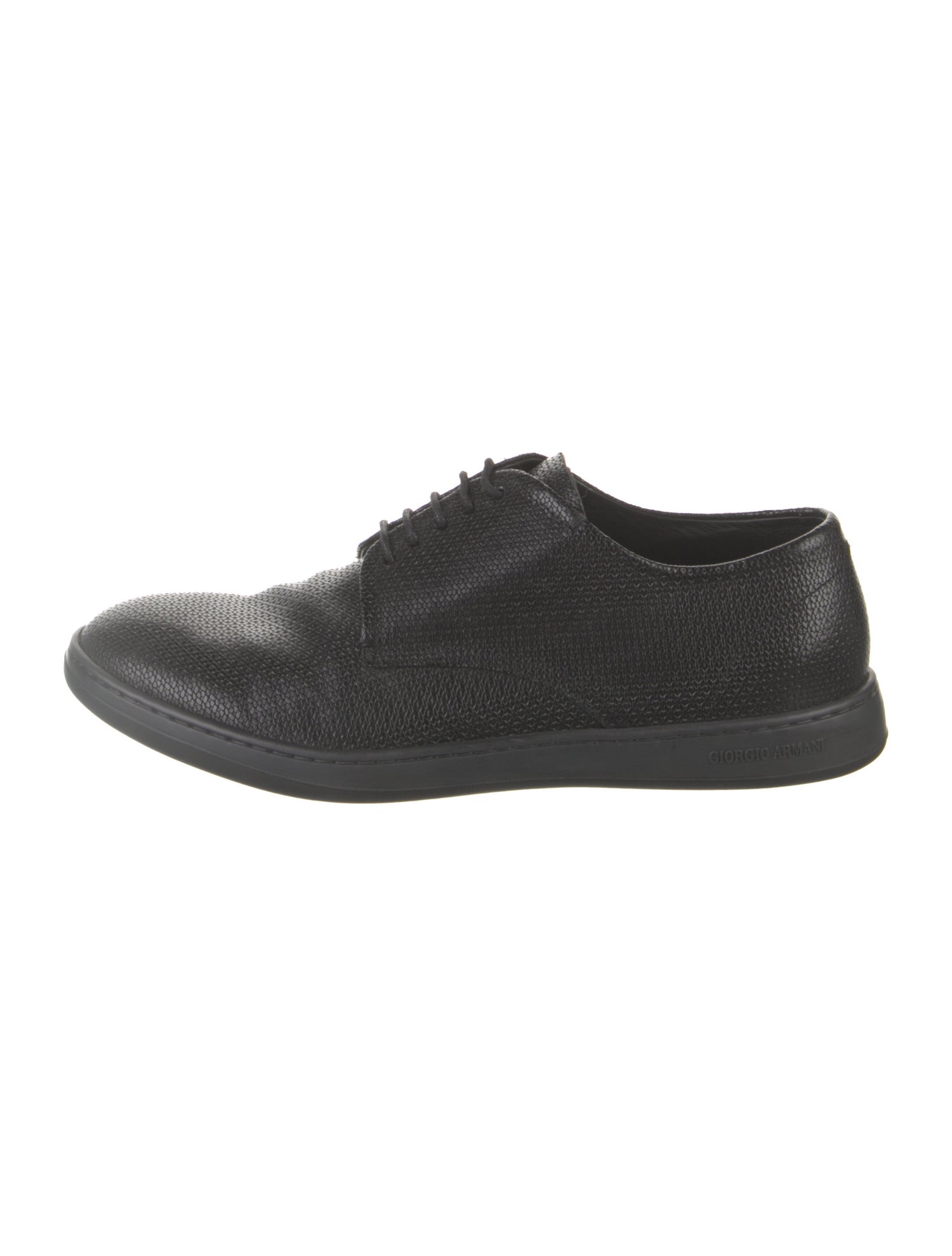 Giorgio Armani Leather Derby Shoes