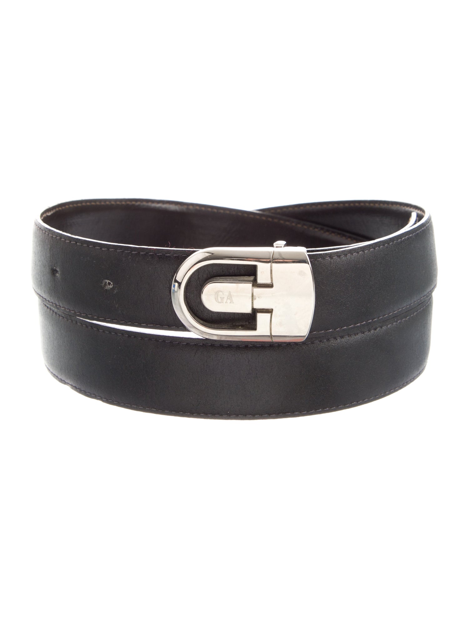 Giorgio Armani Skinny Leather Belt Kit