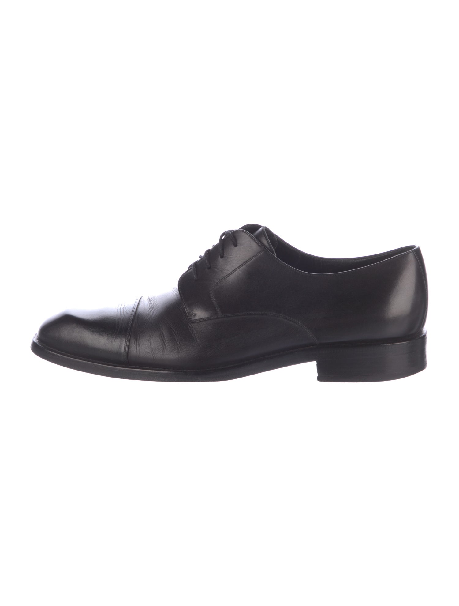 Giorgio Armani Leather Derby Shoes