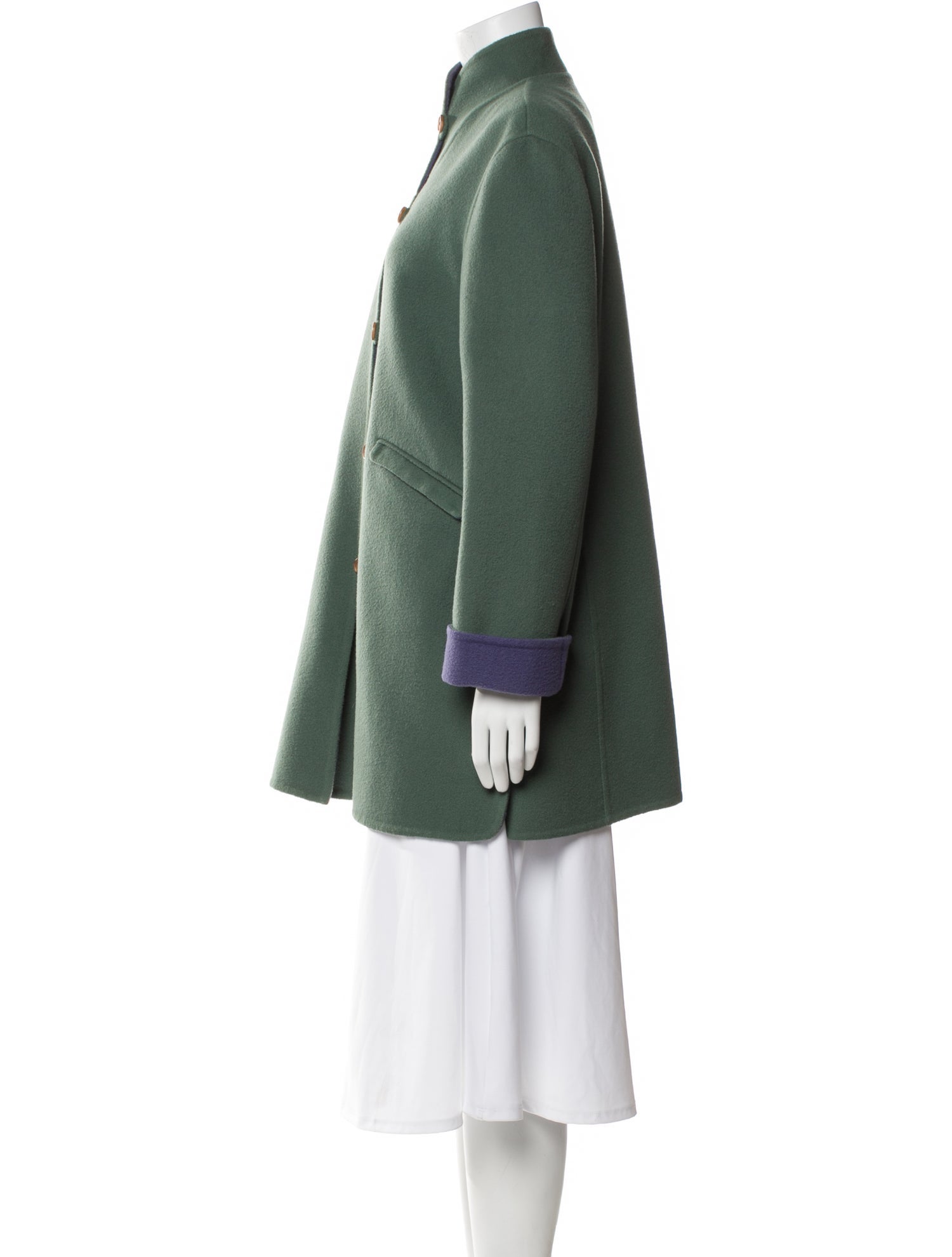 Giorgio Armani Vintage 1990 Peacoat