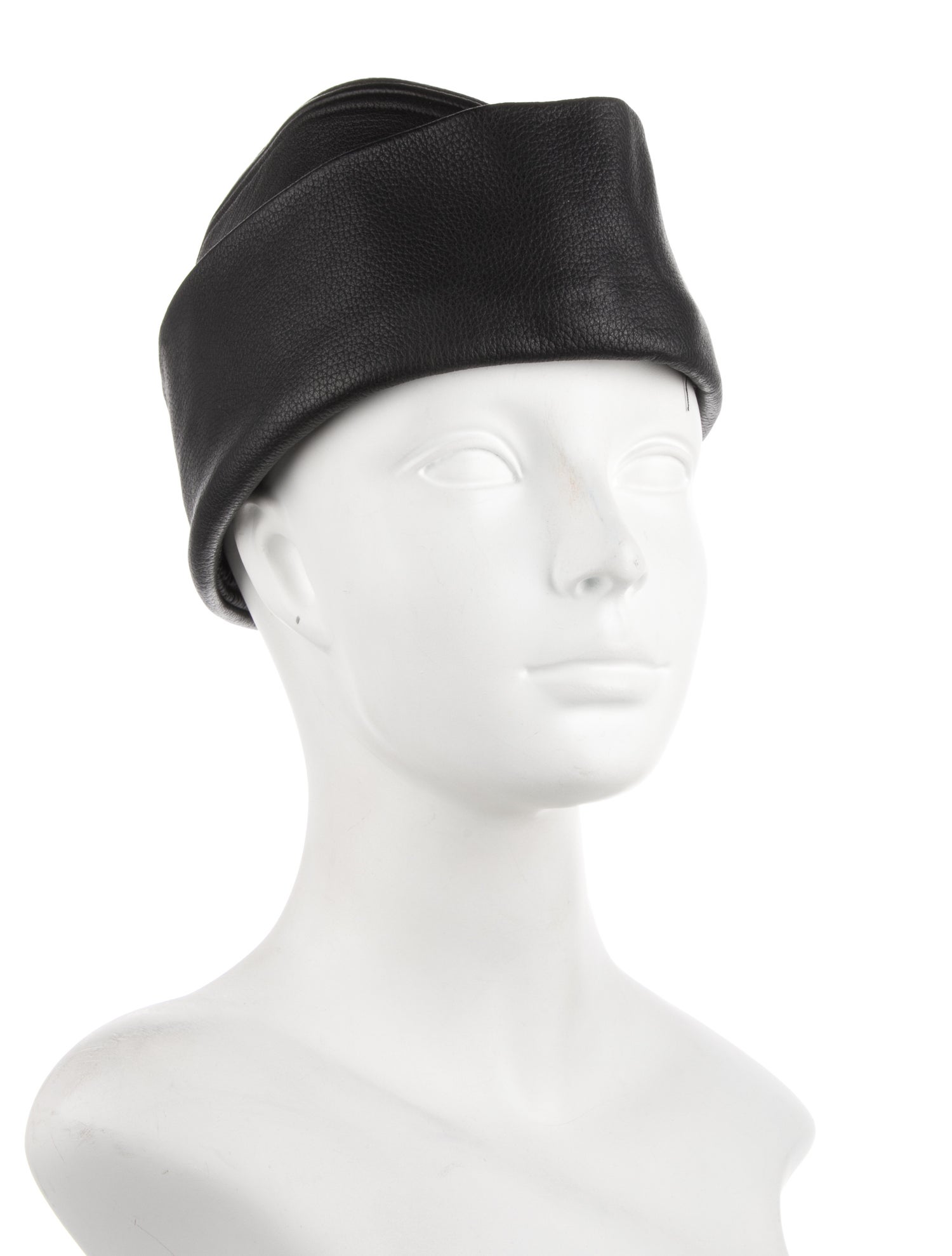 Giorgio Armani Leather Hat