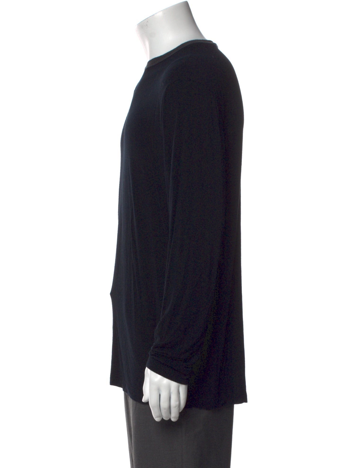 Giorgio Armani Crew Neck Long Sleeve T-Shirt