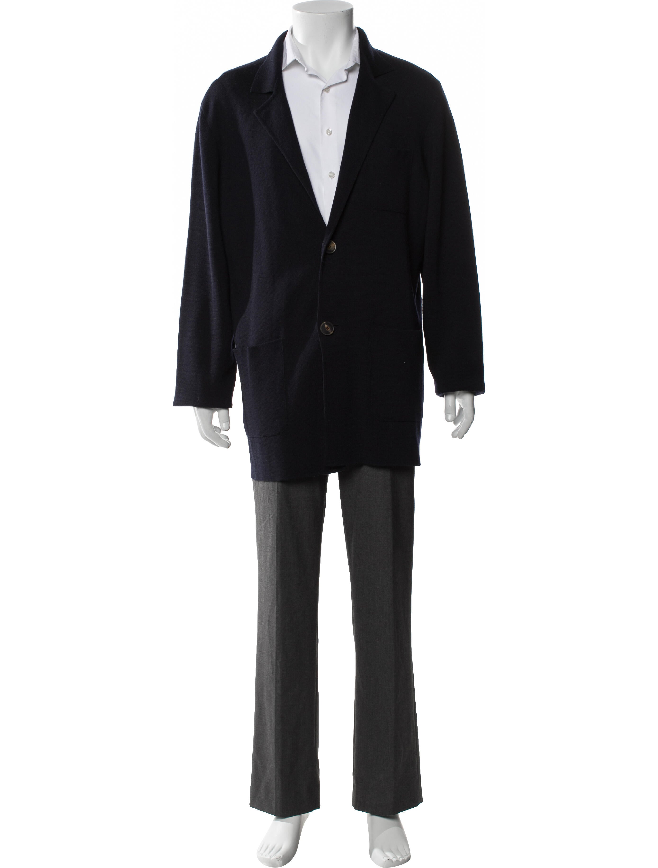 Giorgio Armani Virgin Wool V-Neck Cardigan