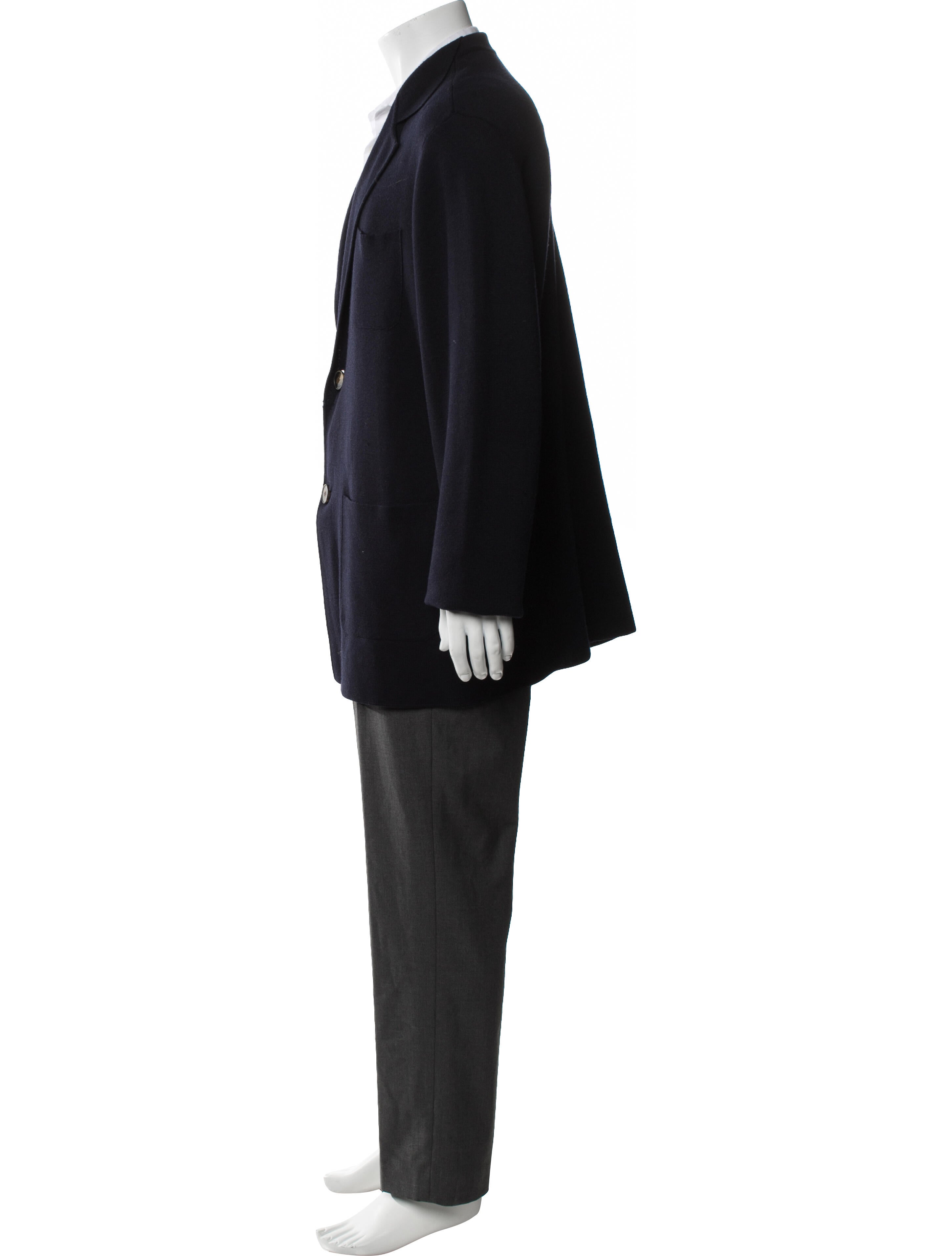 Giorgio Armani Virgin Wool V-Neck Cardigan