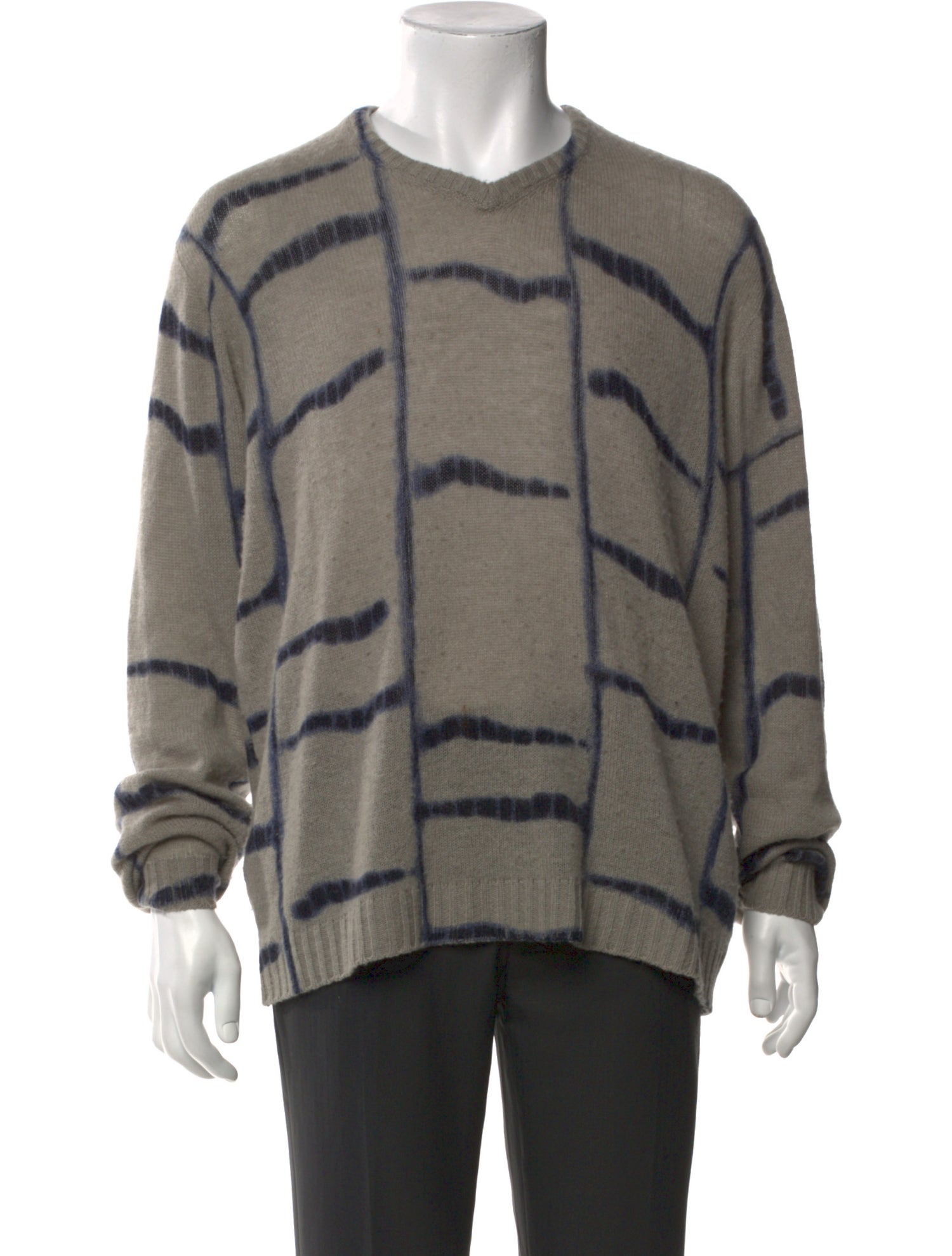 Giorgio Armani Cashmere Printed Pullover