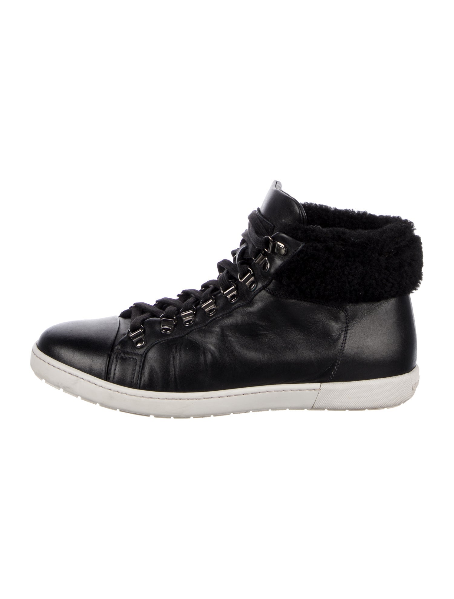 Giorgio Armani Leather Sneakers