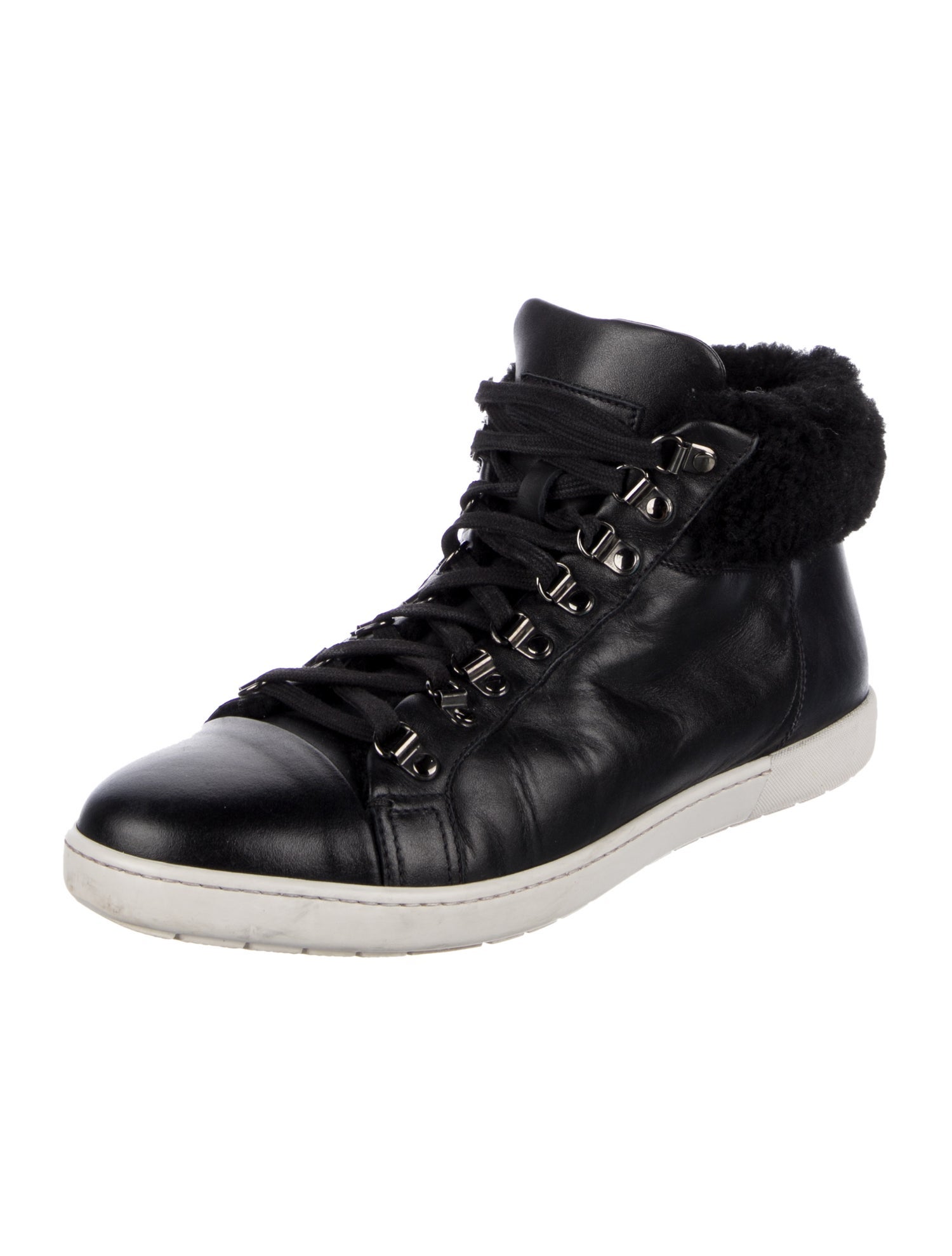 Giorgio Armani Leather Sneakers
