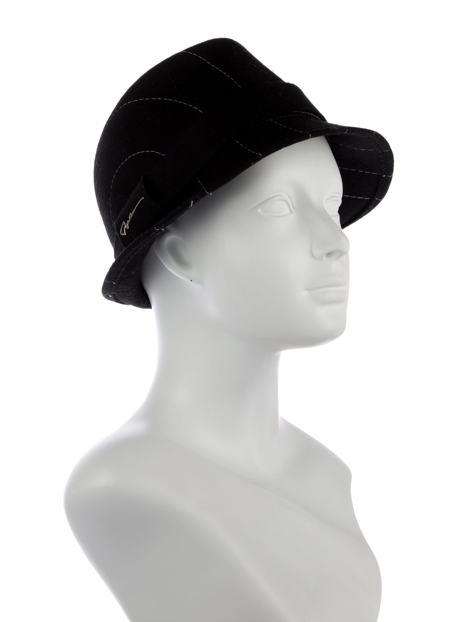 Giorgio Armani pattern print hat