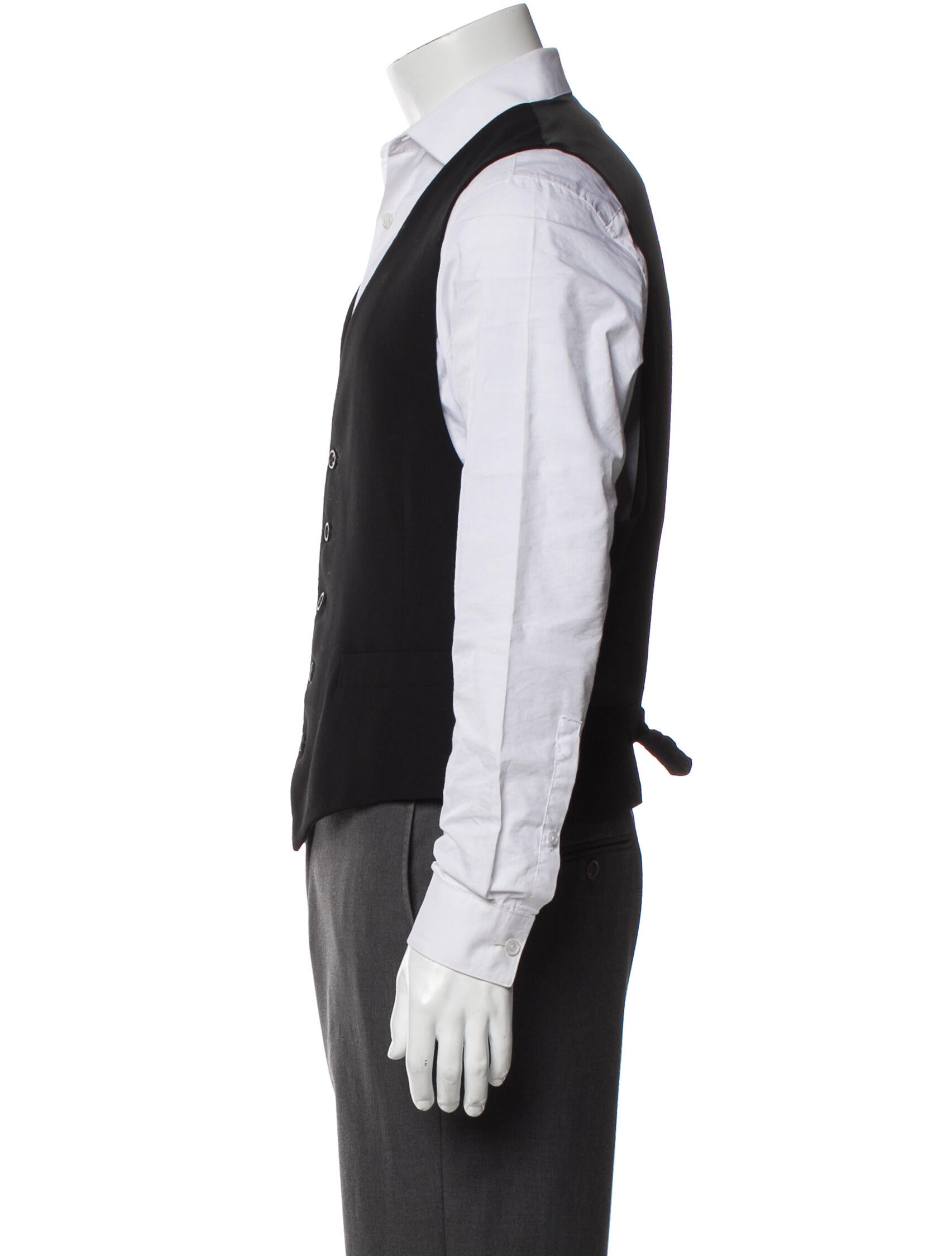 Giorgio Armani Virgin Wool Vest