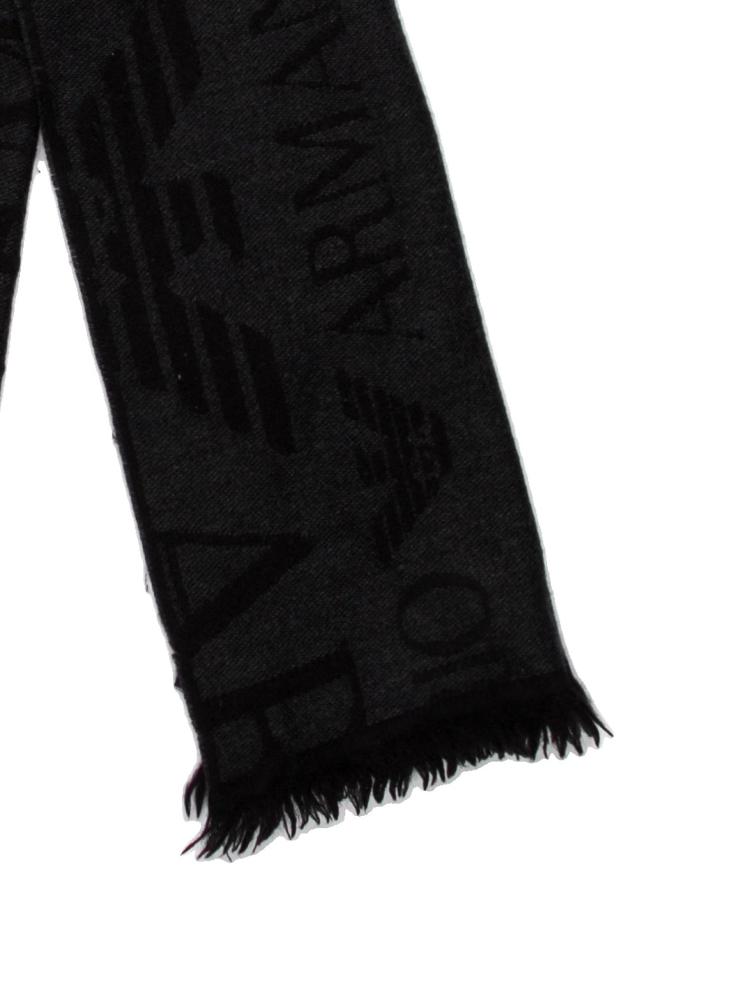 Giorgio Armani Wool Printed Scarf