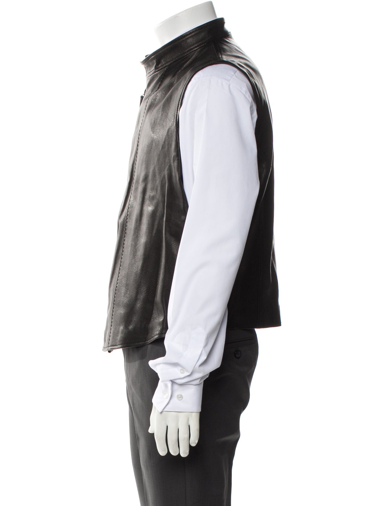 Giorgio Armani 2011 Goat Leather Vest