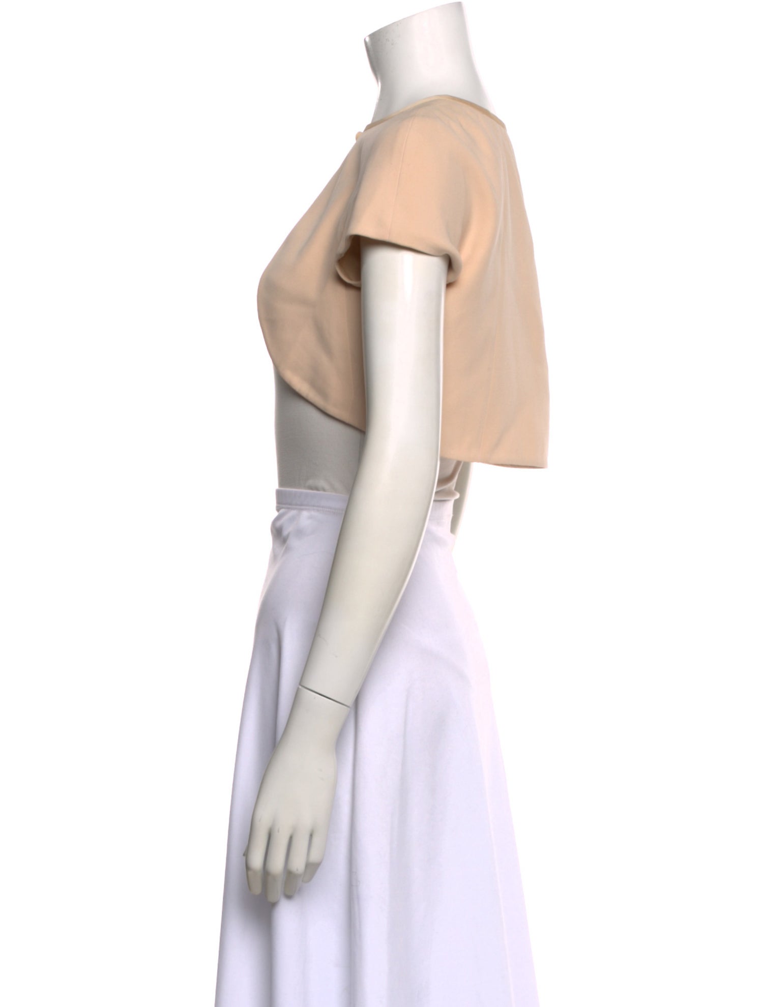 Giorgio Armani Silk Bateau Neckline Sweater