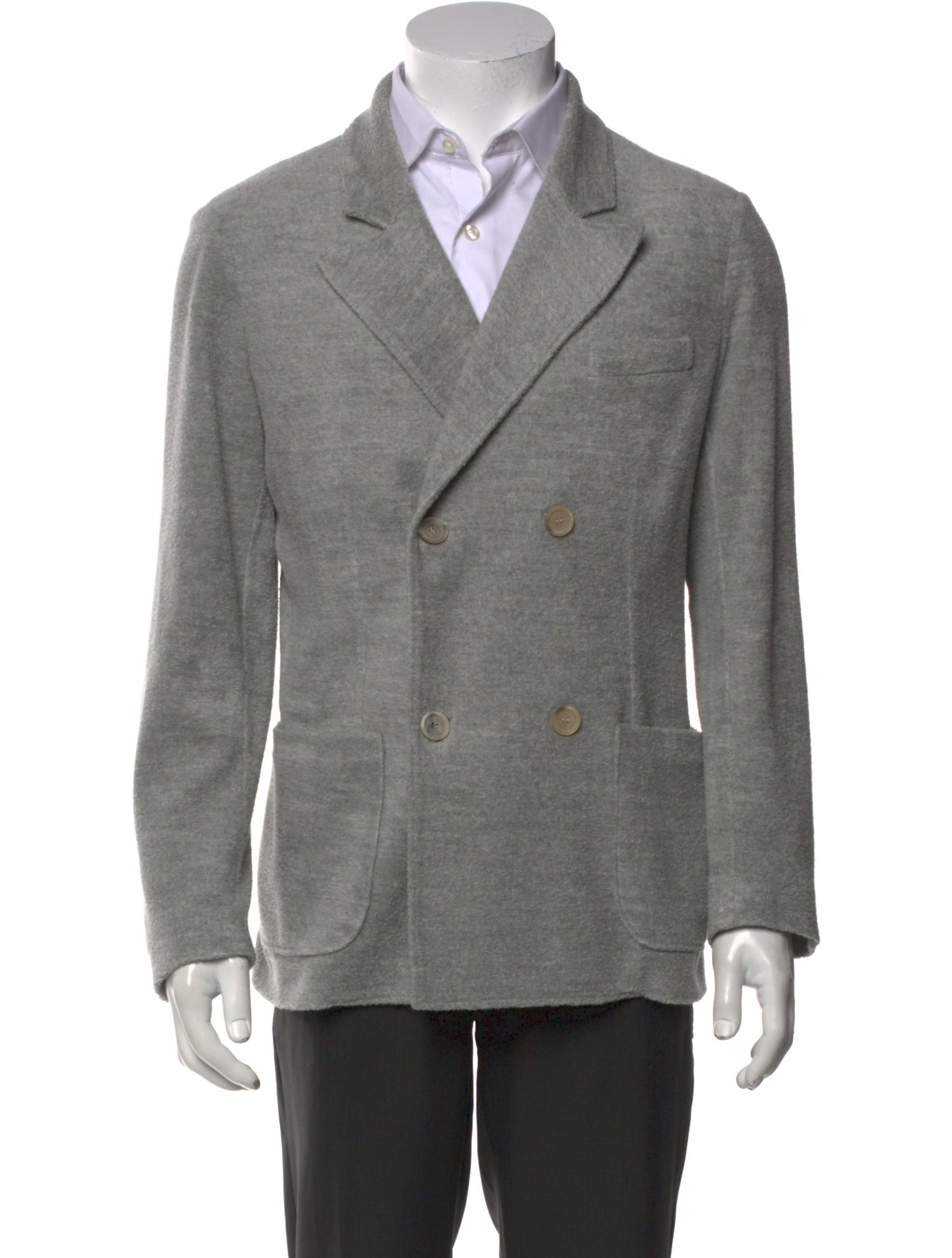 Giorgio Armani Mock Neck Long Sleeve Cardigan