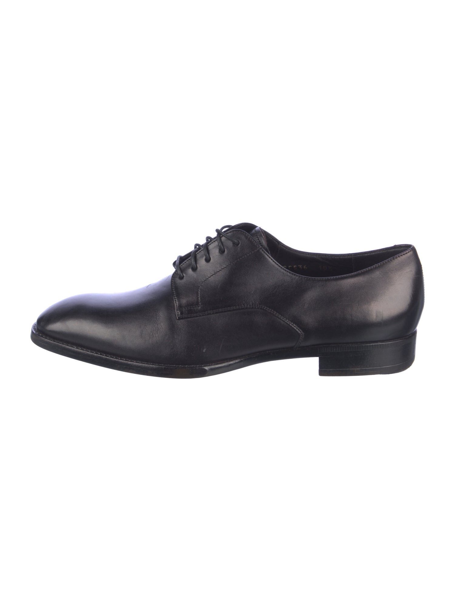 Giorgio Armani Leather Derby Shoes