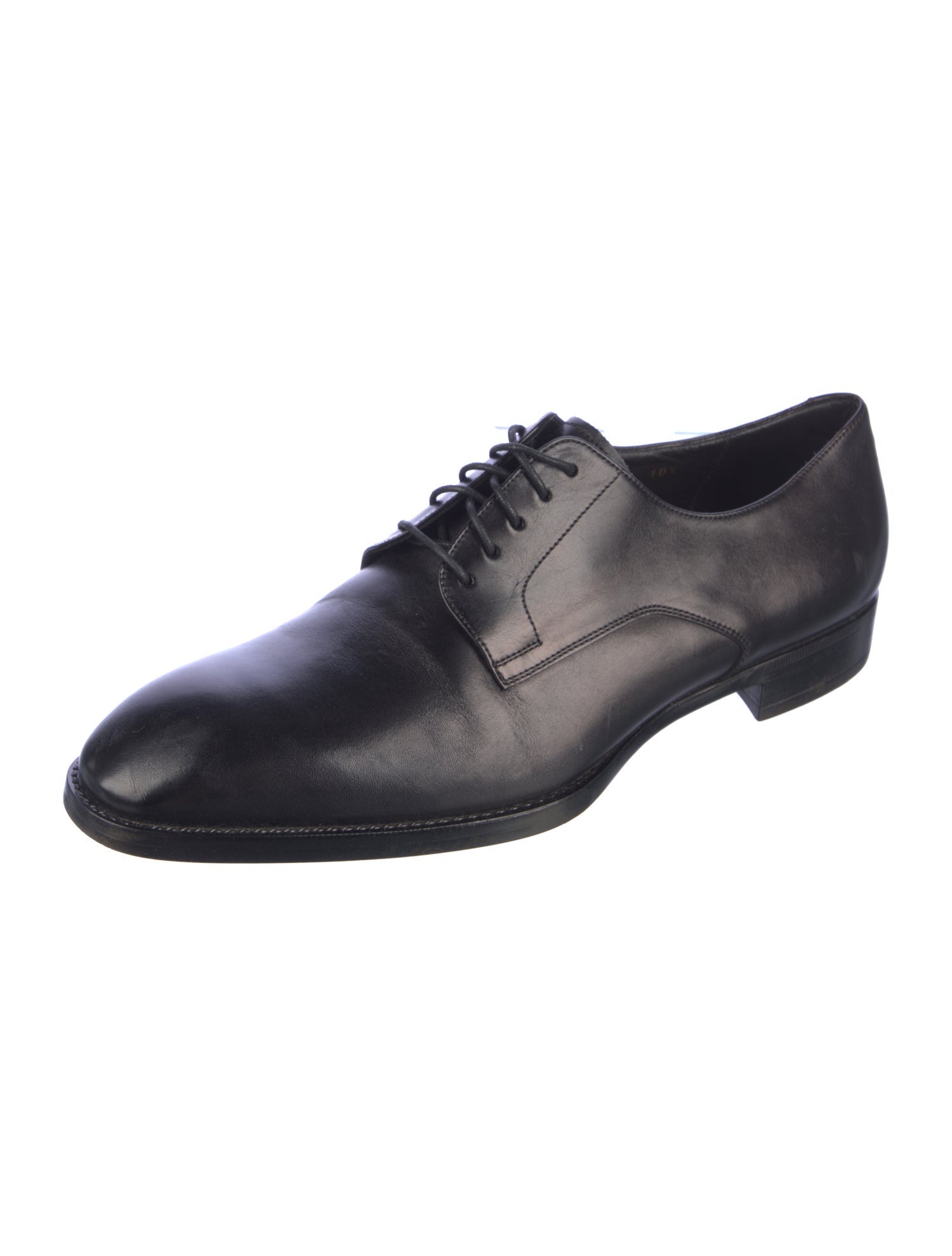 Giorgio Armani Leather Derby Shoes
