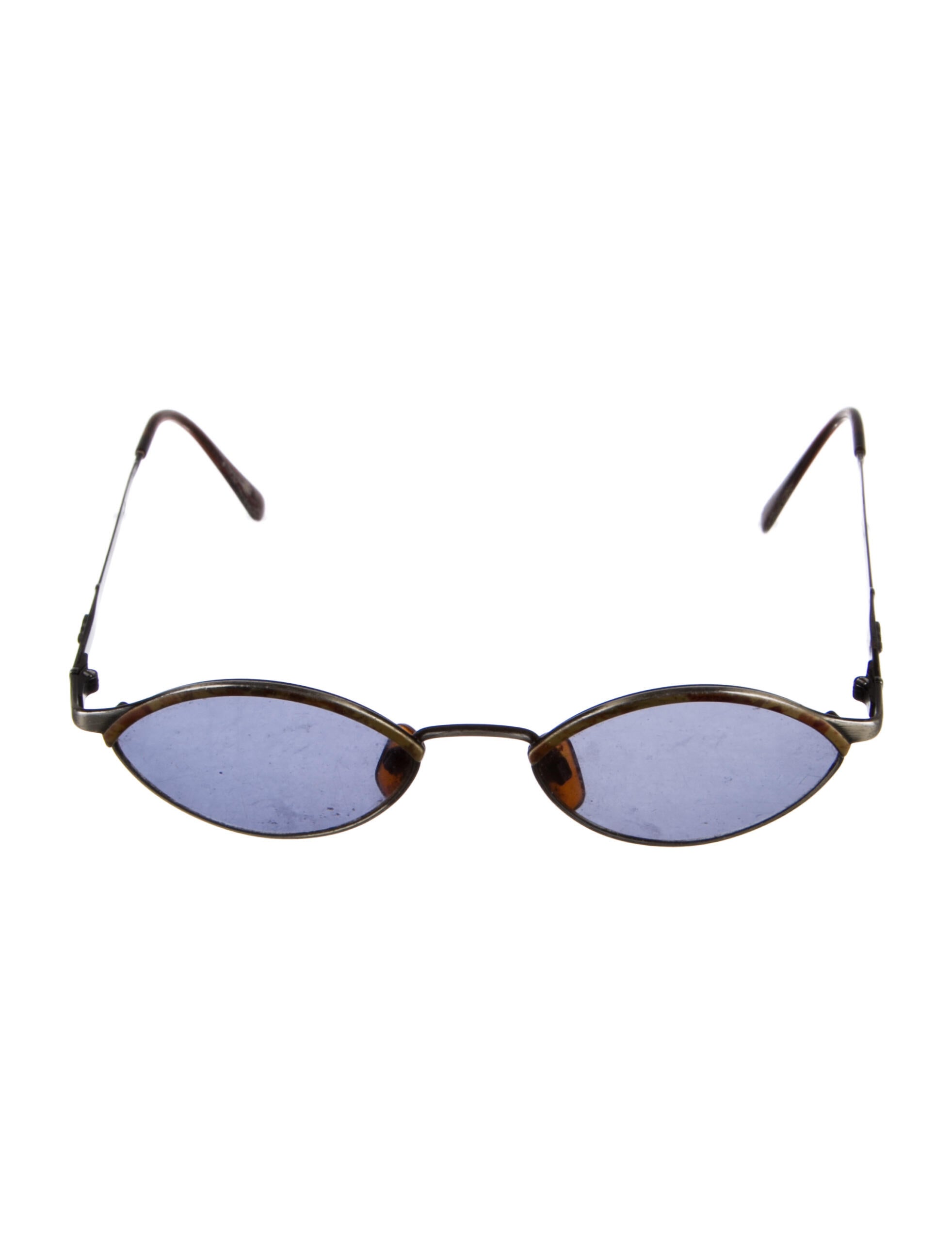 Giorgio Armani Round Gradient Sunglasses