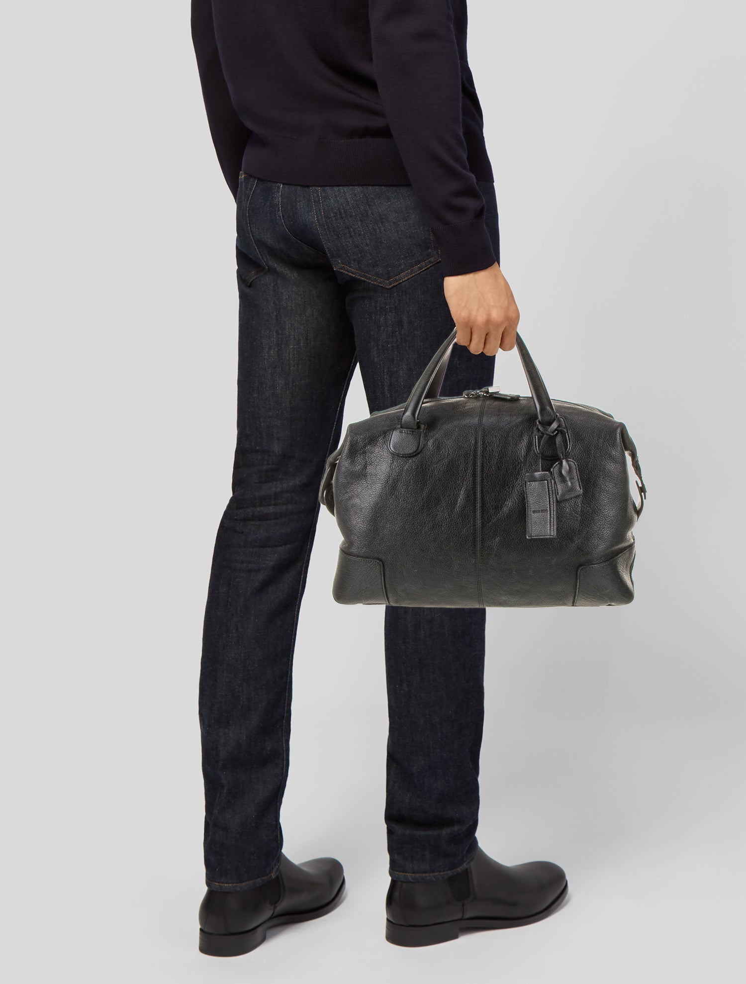 Giorgio Armani Leather Briefcase