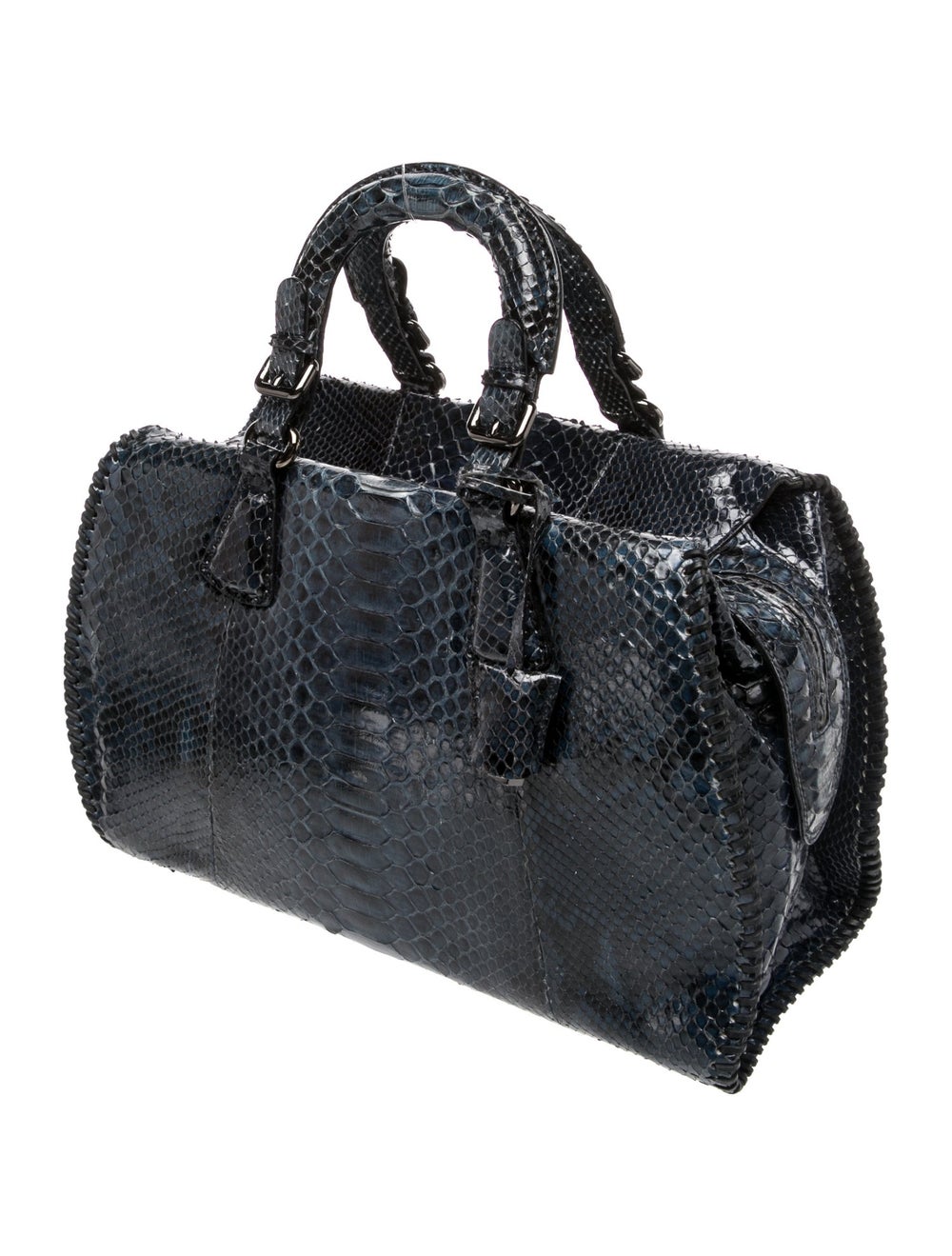Giorgio Armani Python Top Handle Bag - image 3
