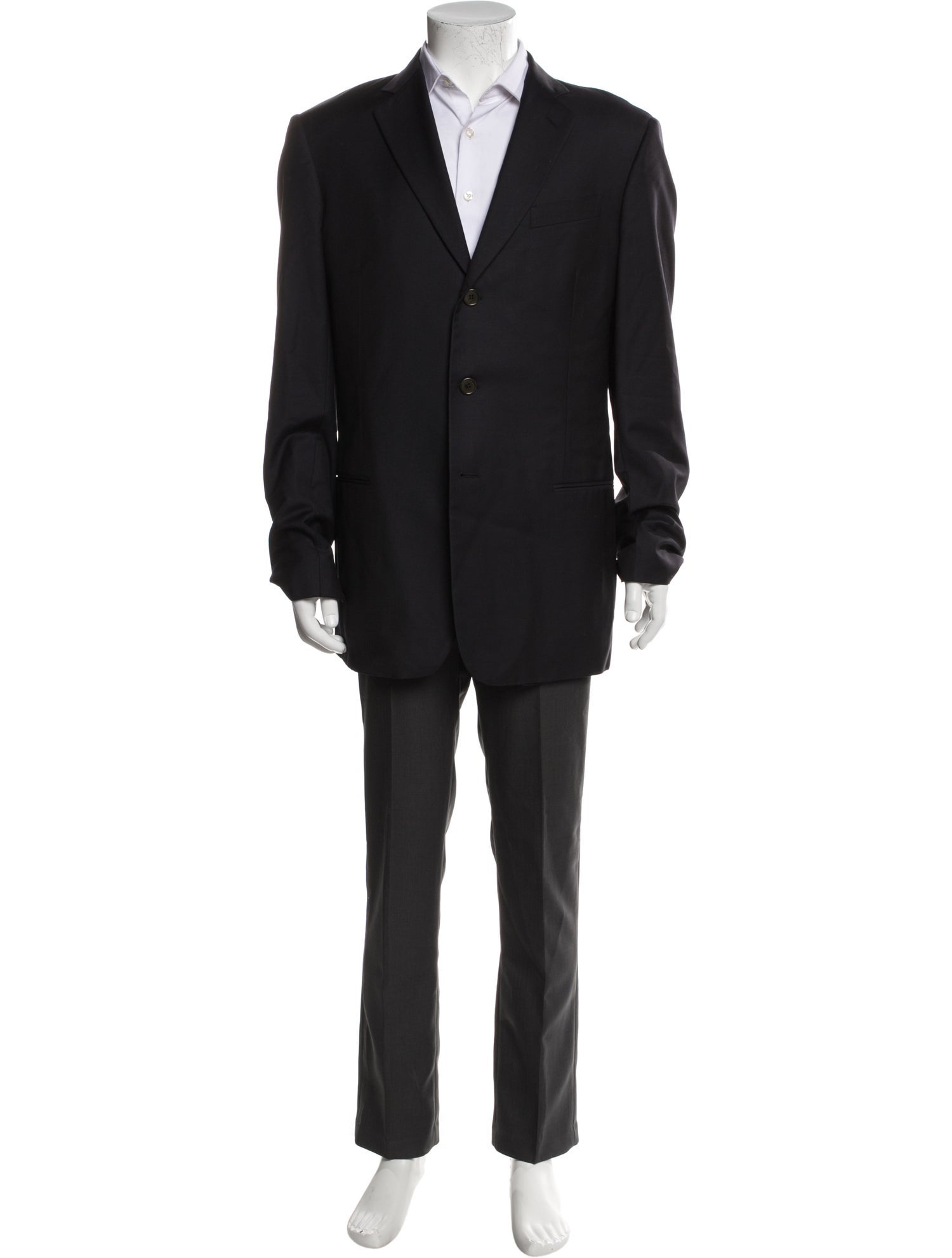 Giorgio Armani Wool Two-Piece Blazer