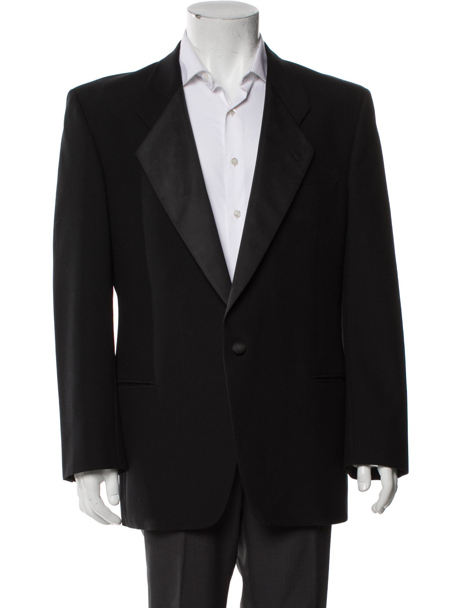 Giorgio Armani Virgin Wool Two-Piece Blazer