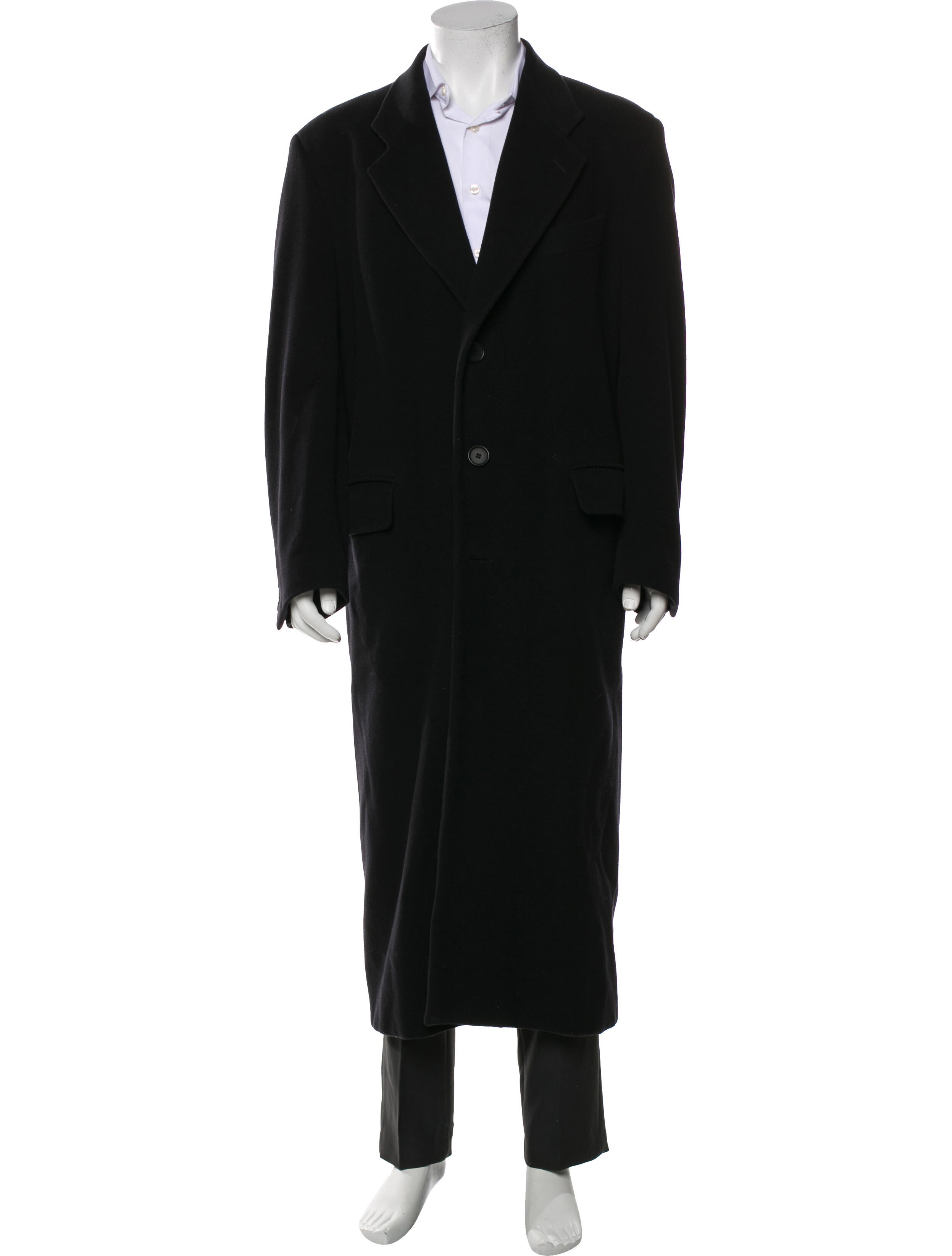Giorgio Armani Virgin Wool Overcoat