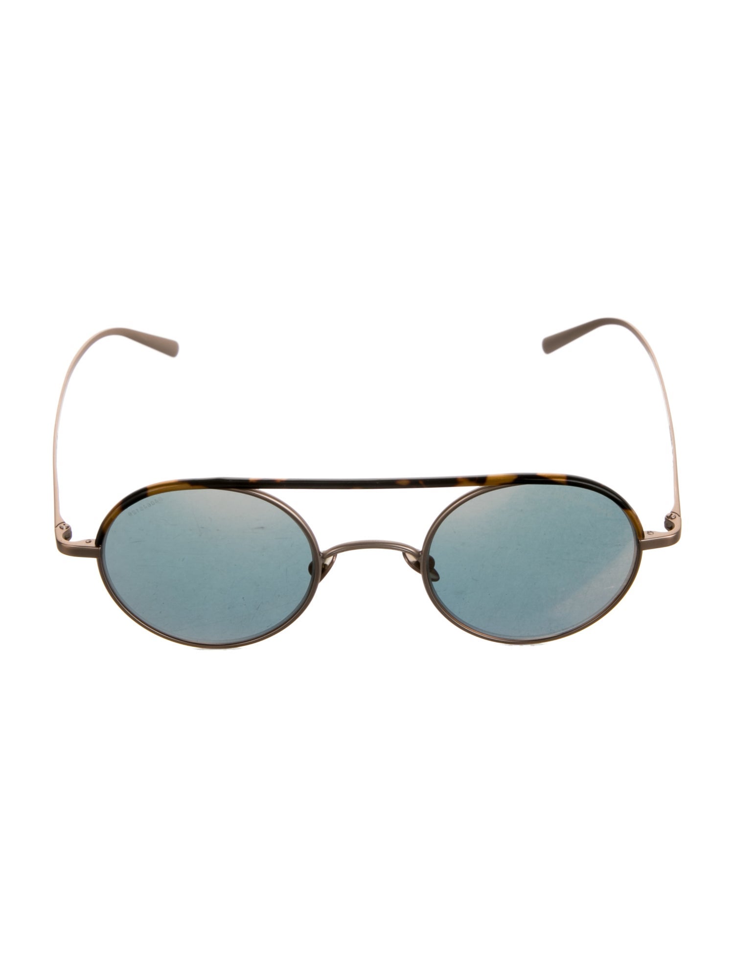 Giorgio Armani Aviator Mirrored Sunglasses