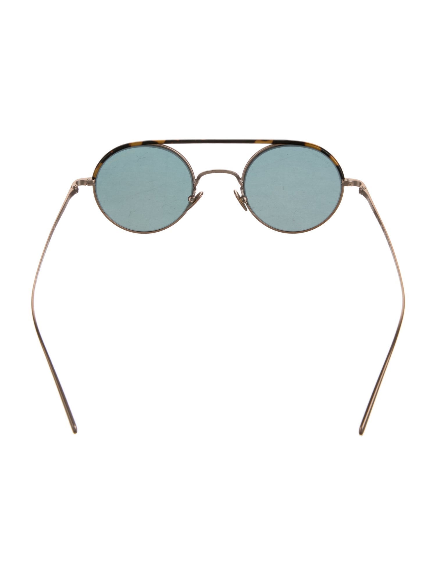 Giorgio Armani Aviator Mirrored Sunglasses