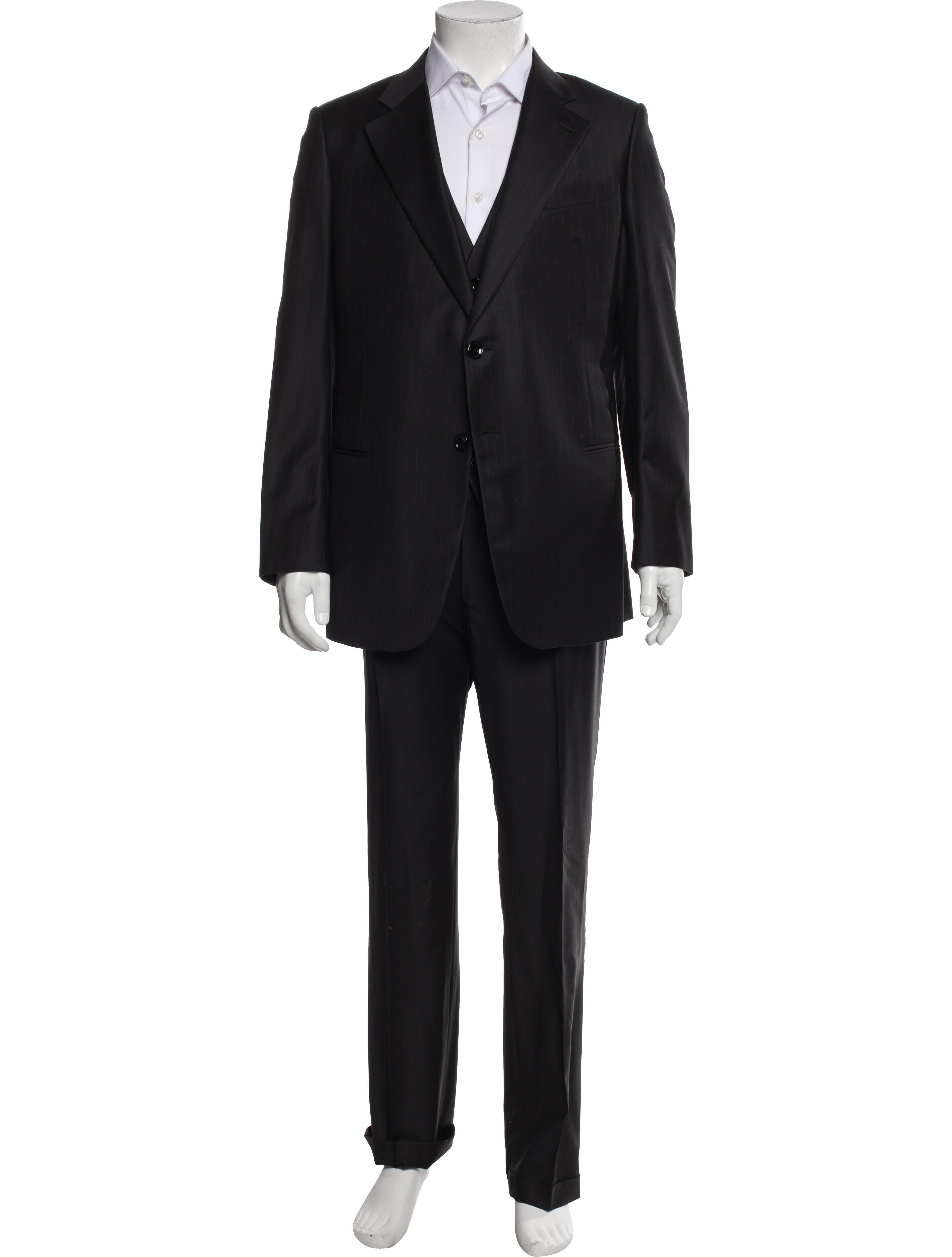 Giorgio Armani Wool Three-Piece Suit