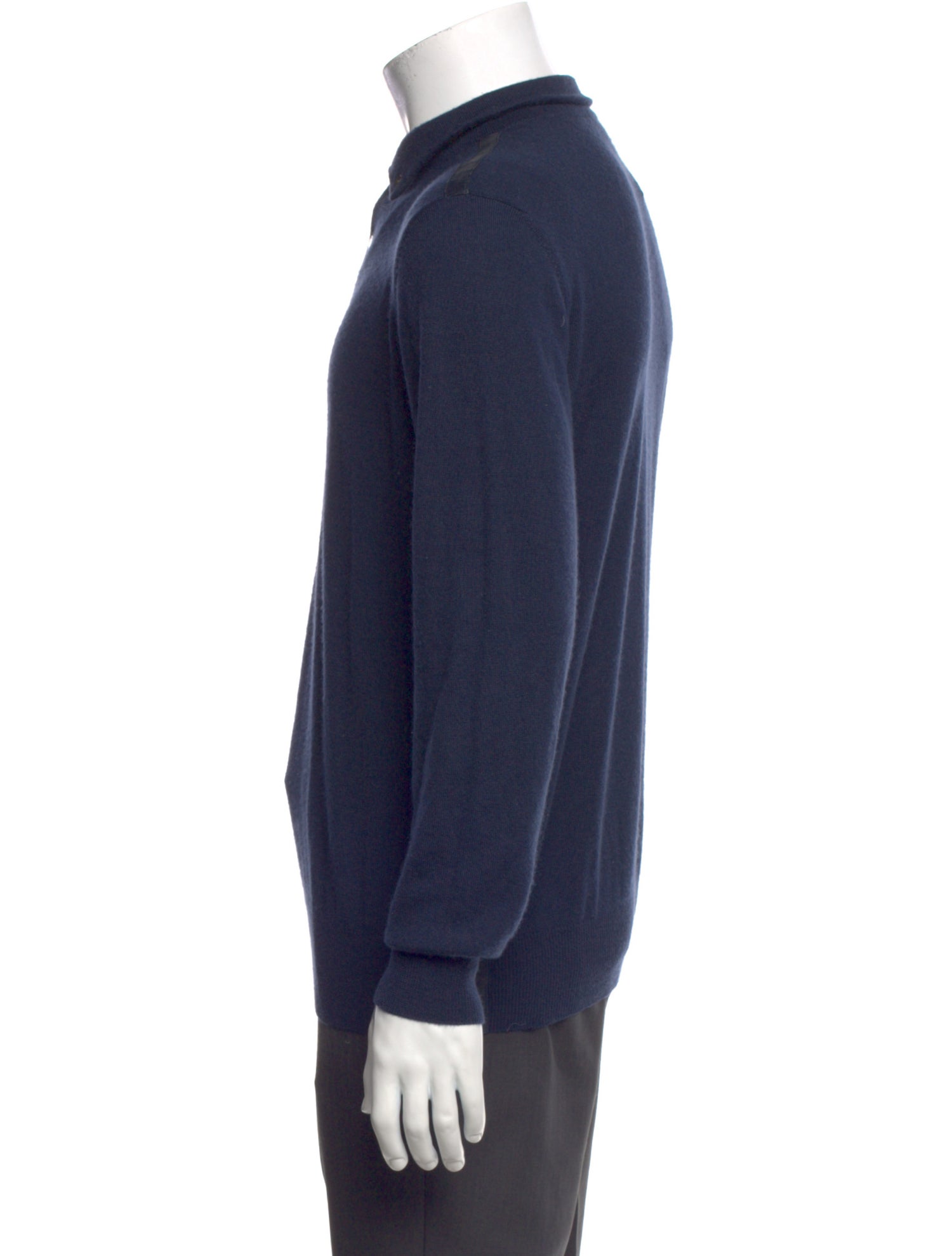 Giorgio Armani Cashmere Collar Polo Sweater