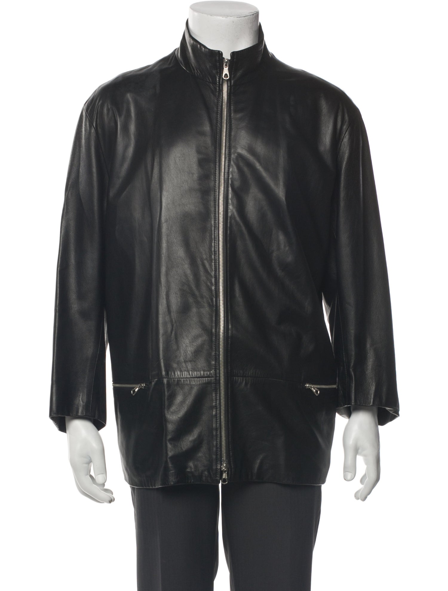 Giorgio Armani Lamb Leather Jacket