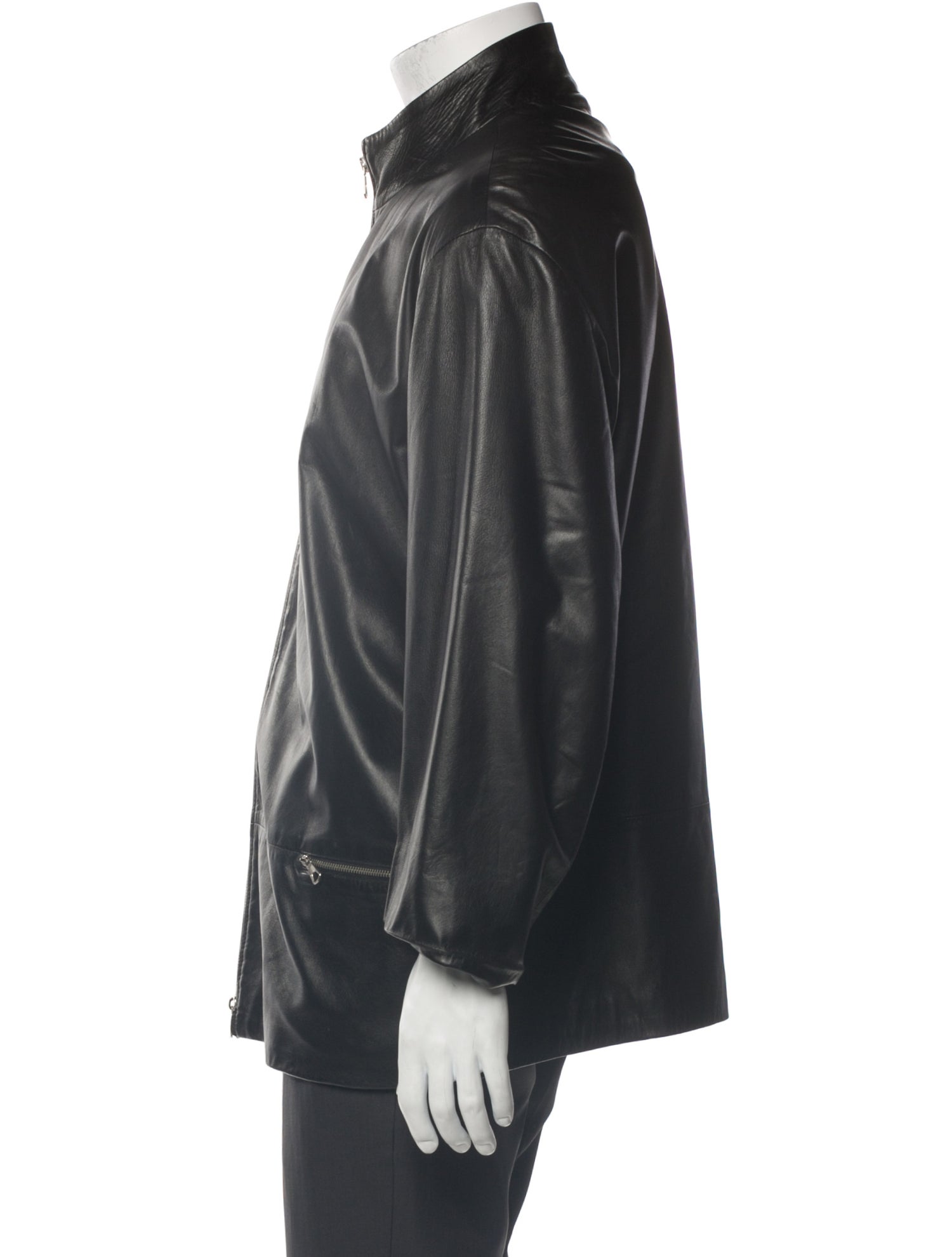 Giorgio Armani Lamb Leather Jacket