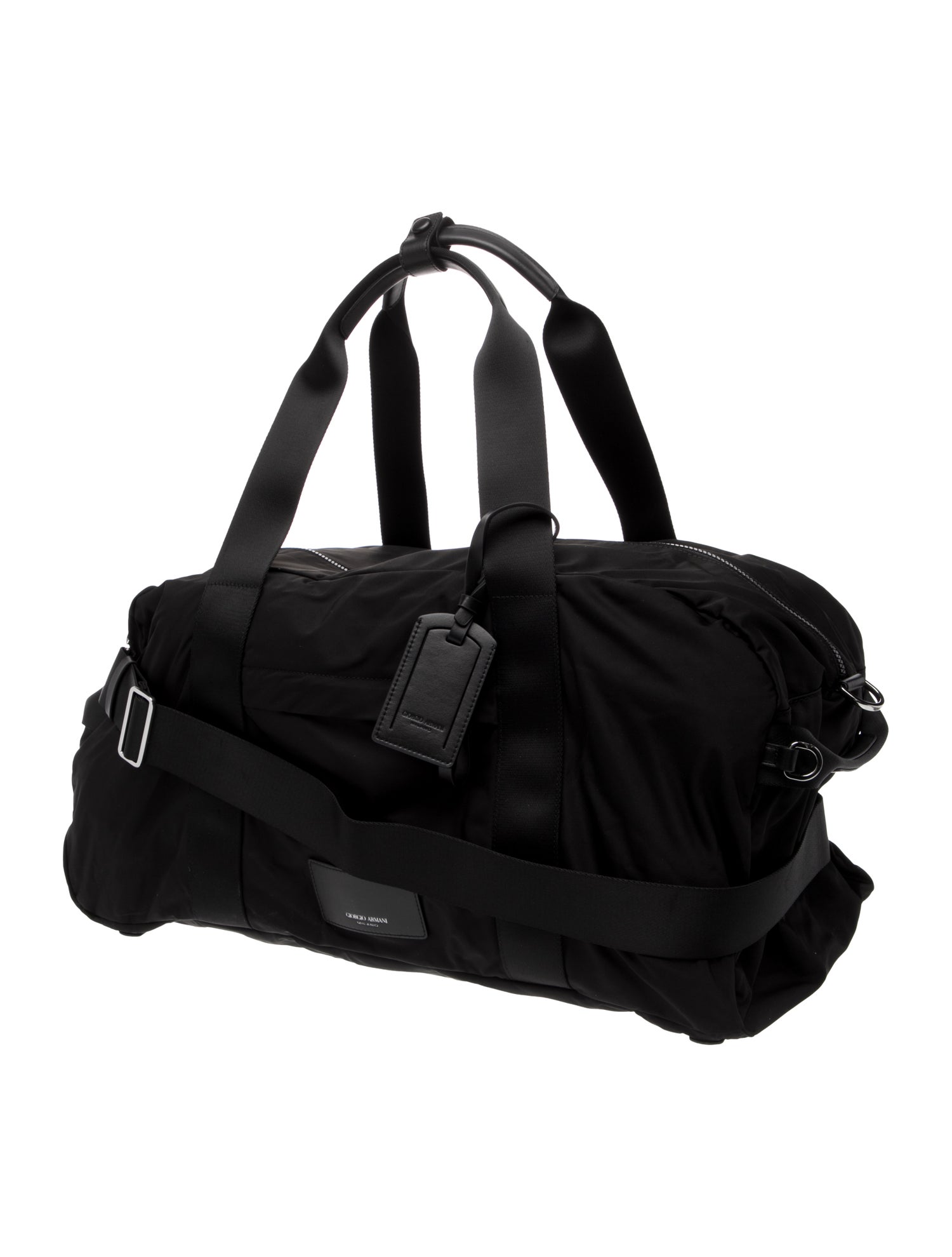 Giorgio Armani Nylon Duffle Bag w/Tags