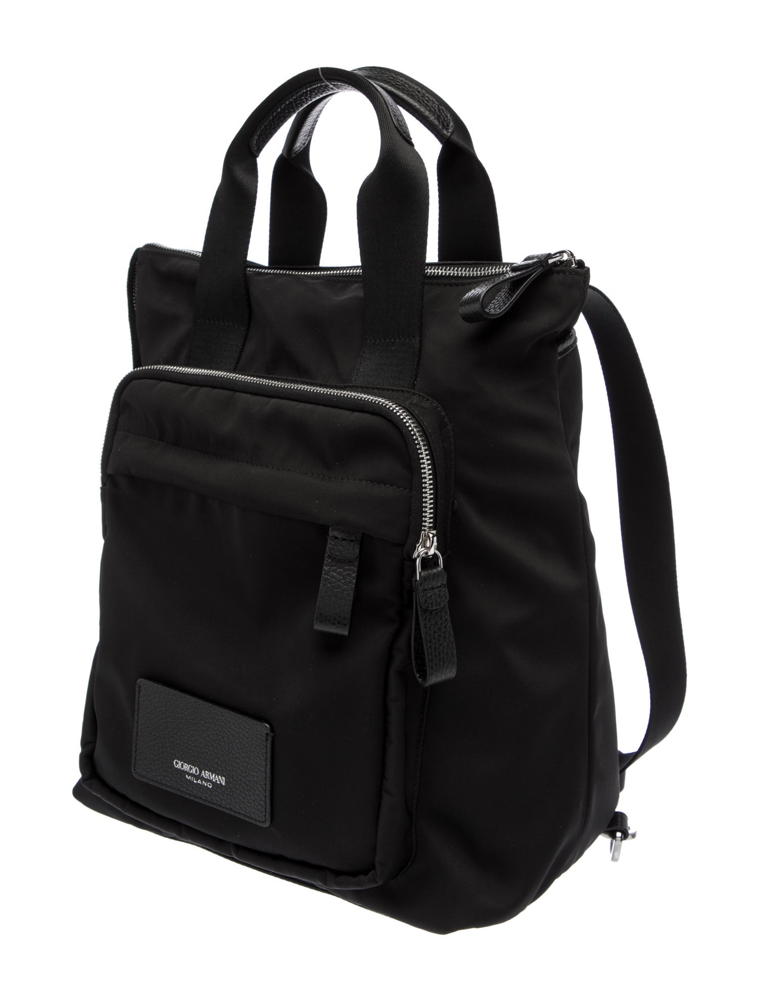 Giorgio Armani Nylon Backpack