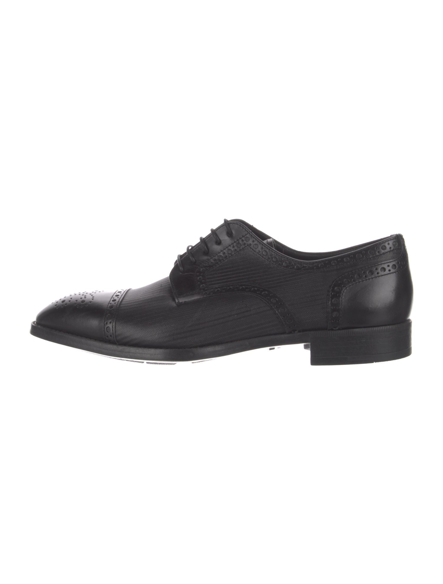 Giorgio Armani Leather Derby Shoes