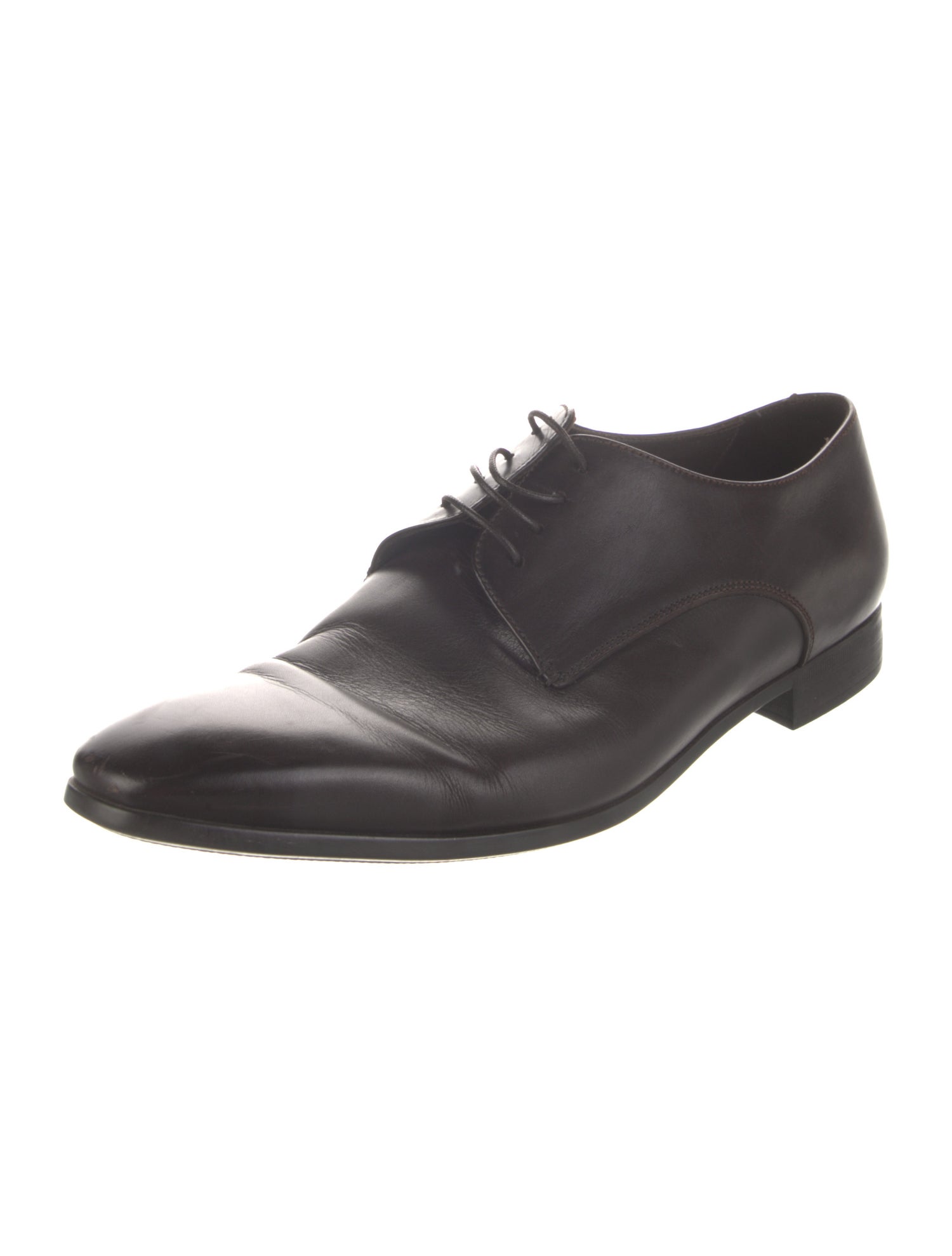 Giorgio Armani Leather Derby Shoes
