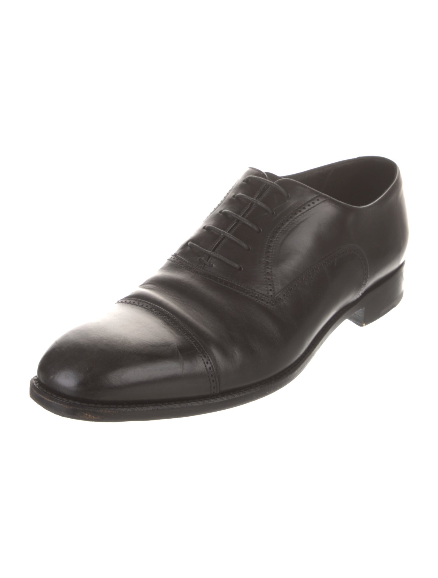 Giorgio Armani Leather Oxfords