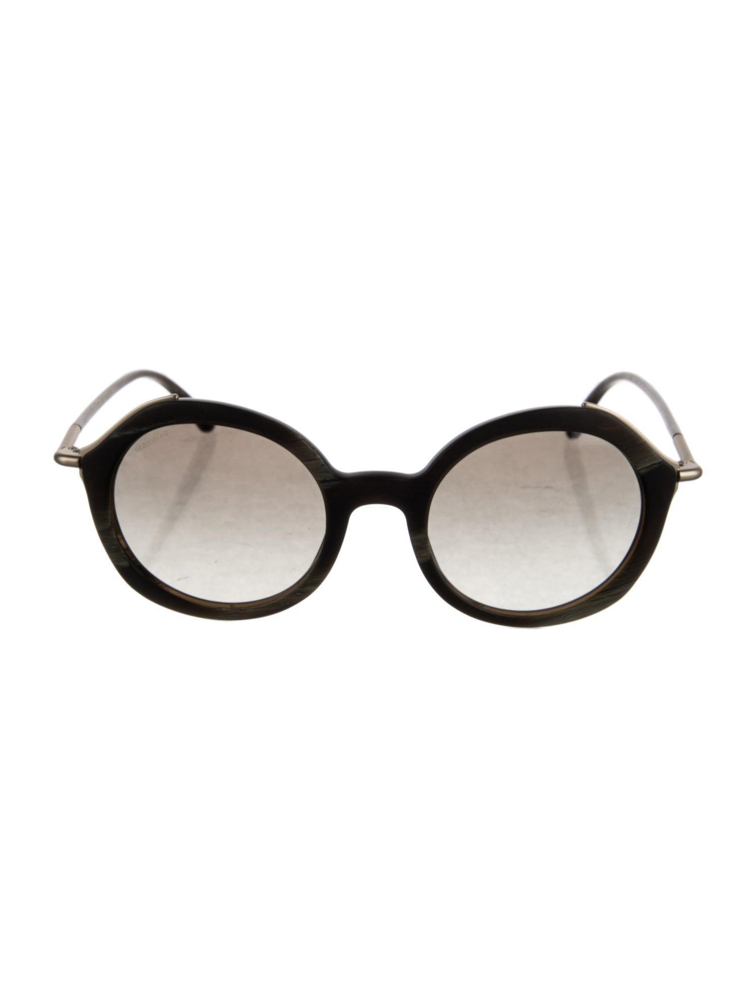 Giorgio Armani Round Gradient Sunglasses