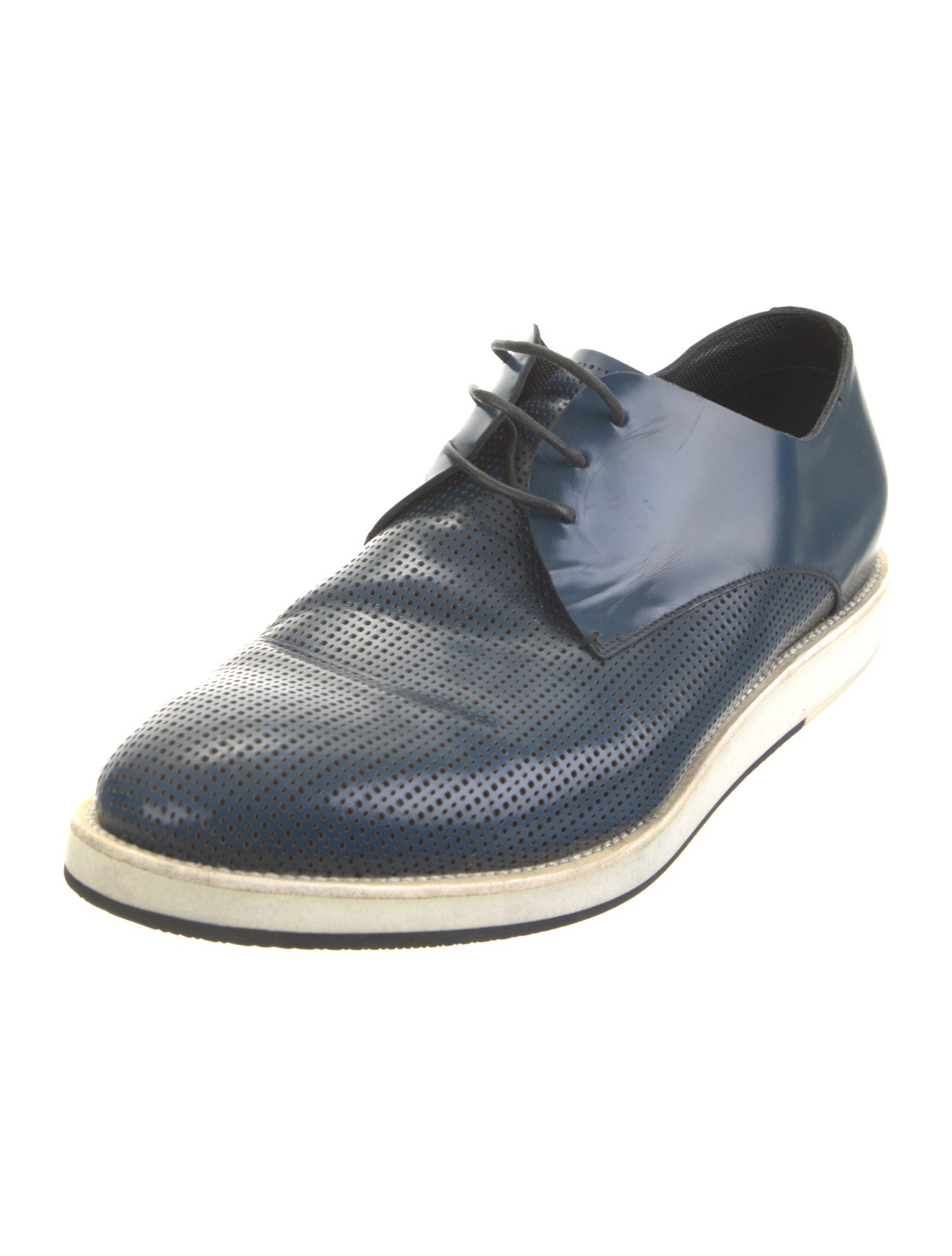 Giorgio Armani Leather Derby Shoes