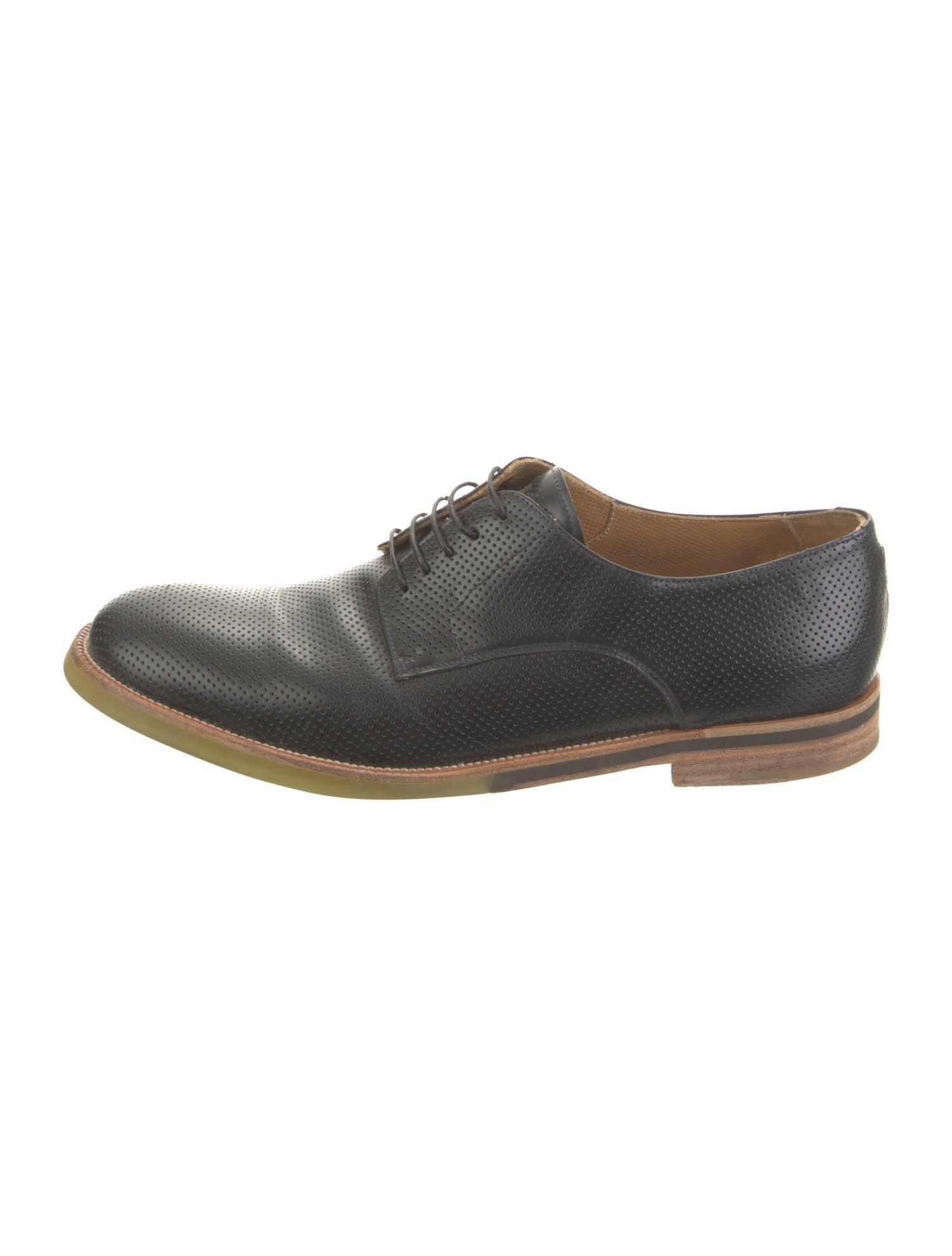 Giorgio Armani Leather Derby Shoes