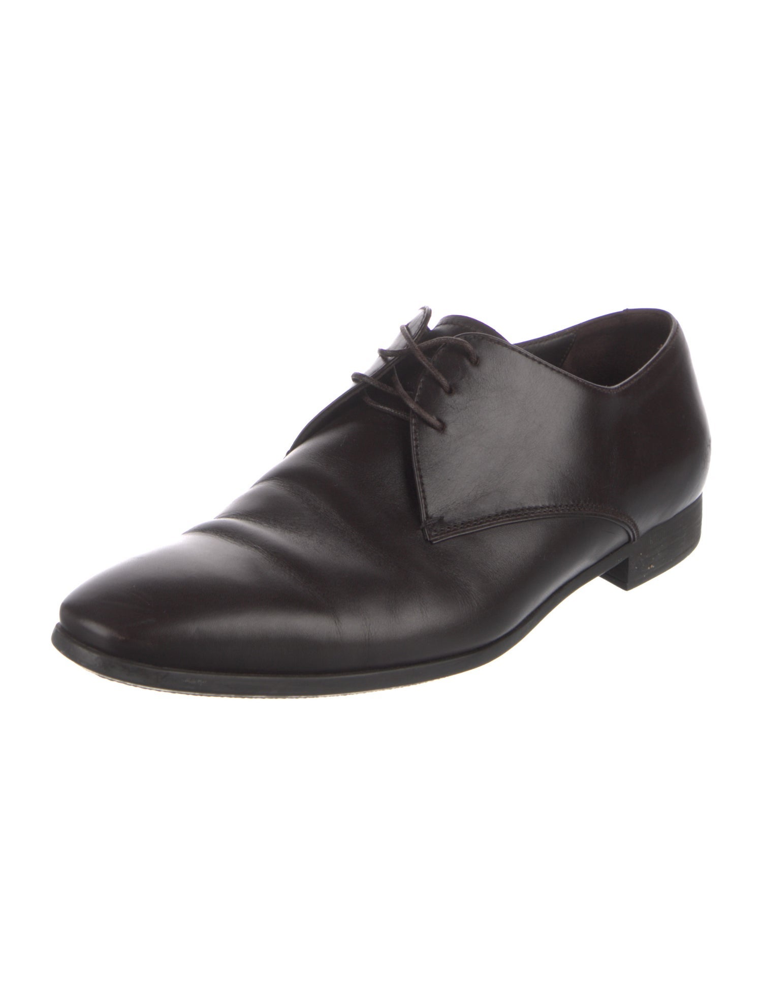 Giorgio Armani Leather Derby Shoes