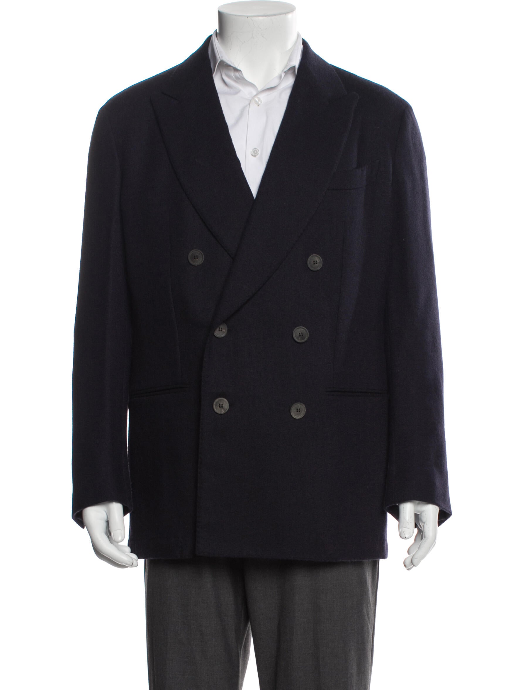 Giorgio Armani Cashmere Peacoat