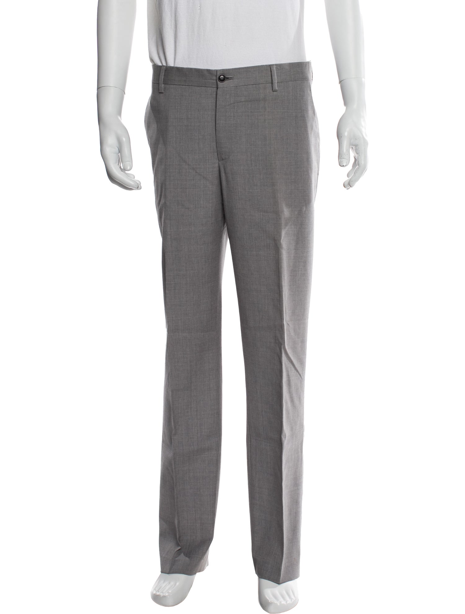 Giorgio Armani Virgin Wool Dress Pants