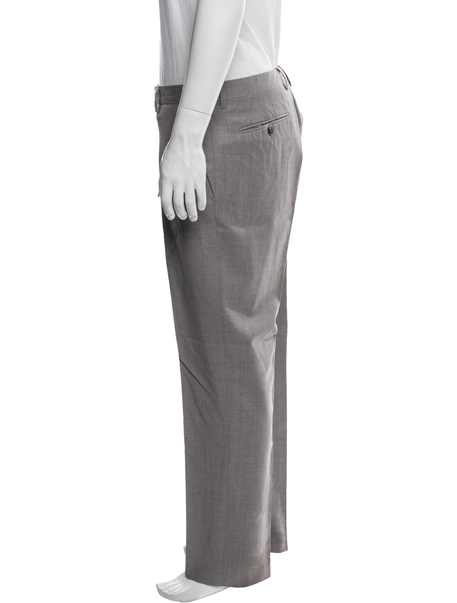 Giorgio Armani Virgin Wool Dress Pants