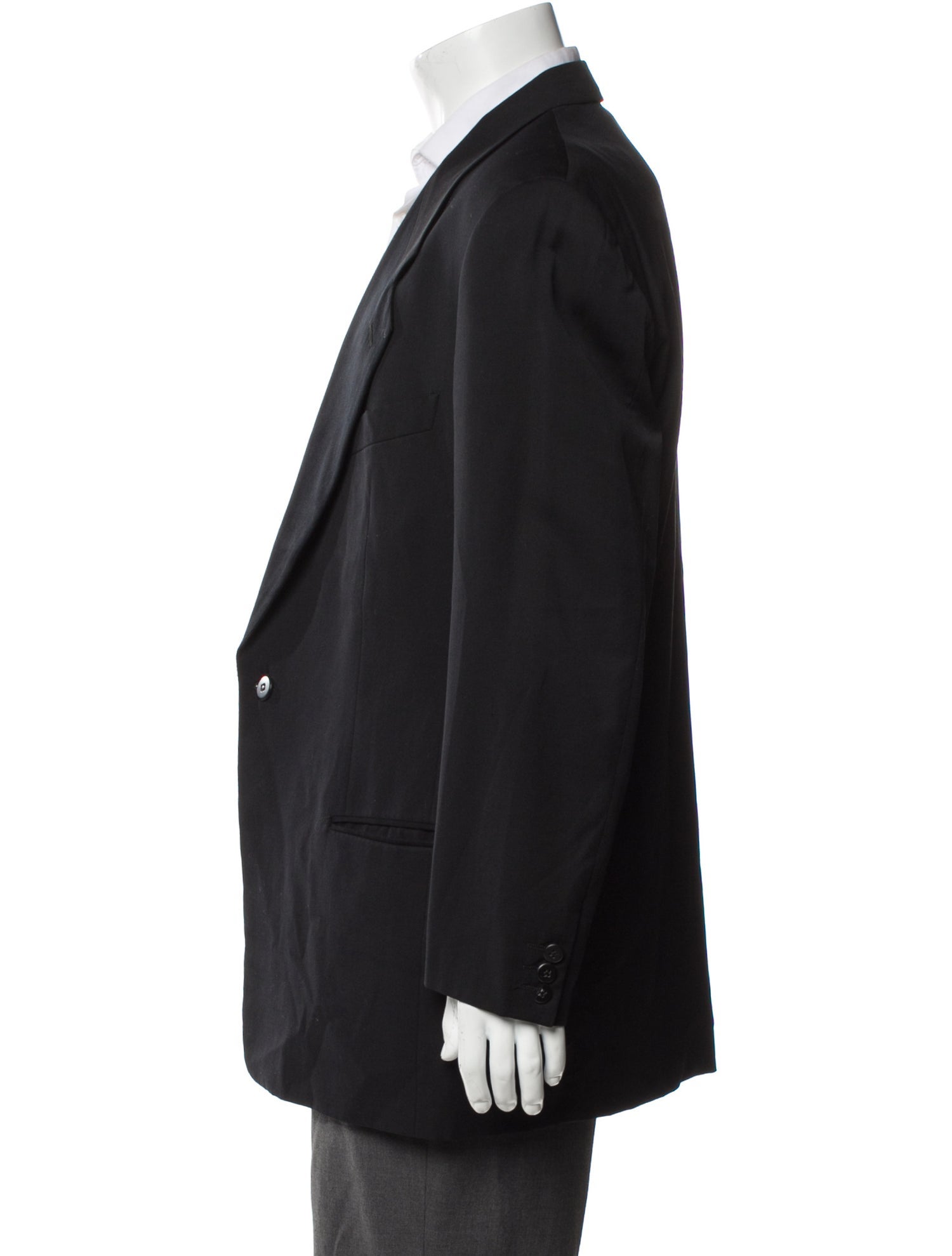 Giorgio Armani Virgin Wool Two-Piece Blazer