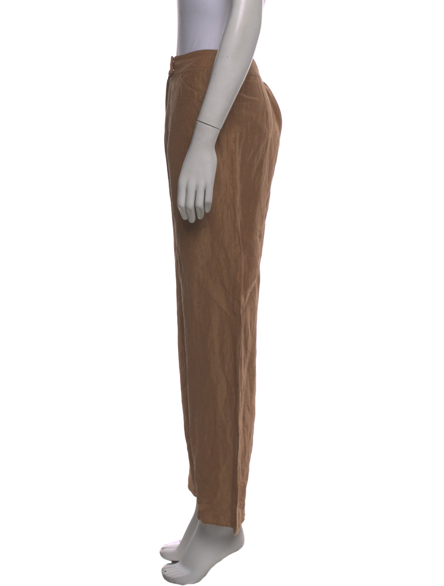 Giorgio Armani Linen Wide Leg Pants - 7.75