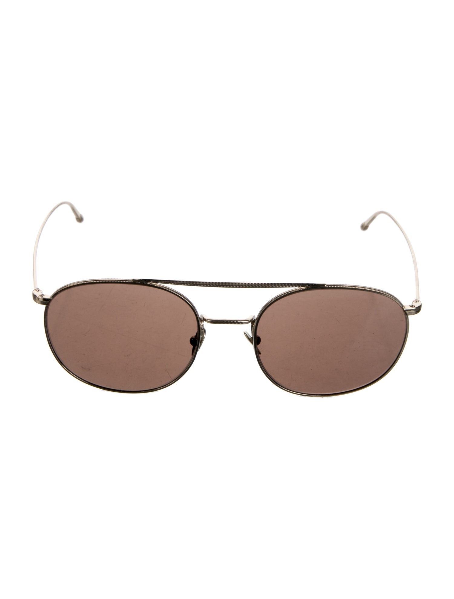 Giorgio Armani Round Tinted Sunglasses