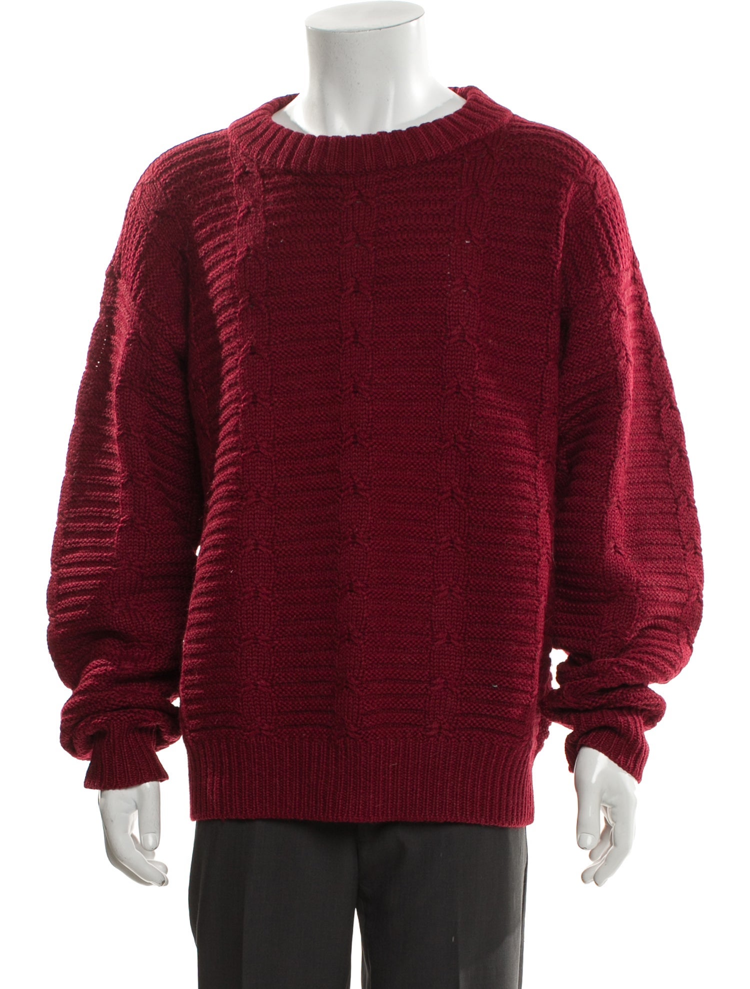 Giorgio Armani Wool Crew Neck Pullover